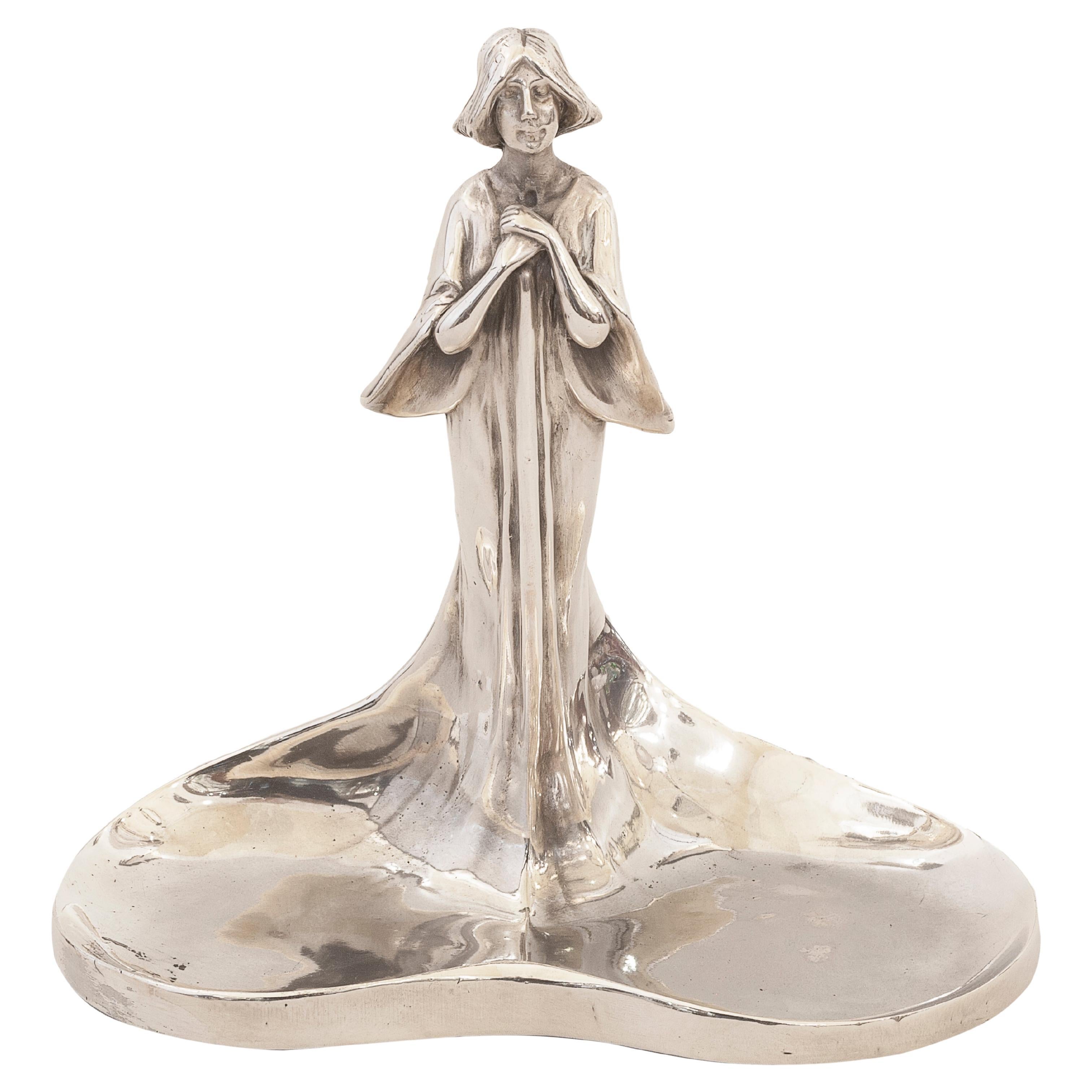 Centerpiece, German, Jugendstil, Art Nouveau, Liberty, 1900, WMF For Sale