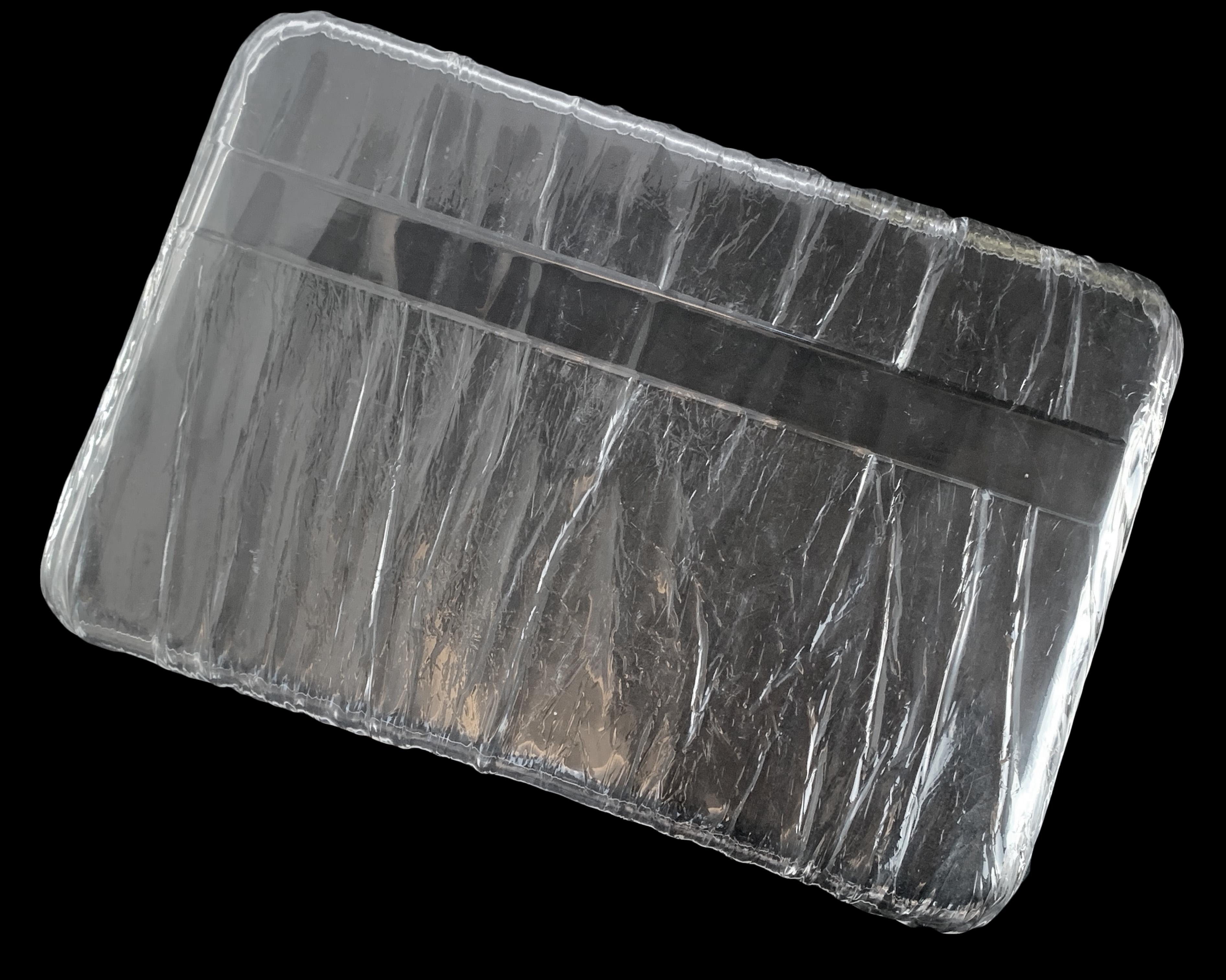 Centerpiece Ice Effect Tray Lucite Willy Rizzo Style,  Italy, 1970s 3