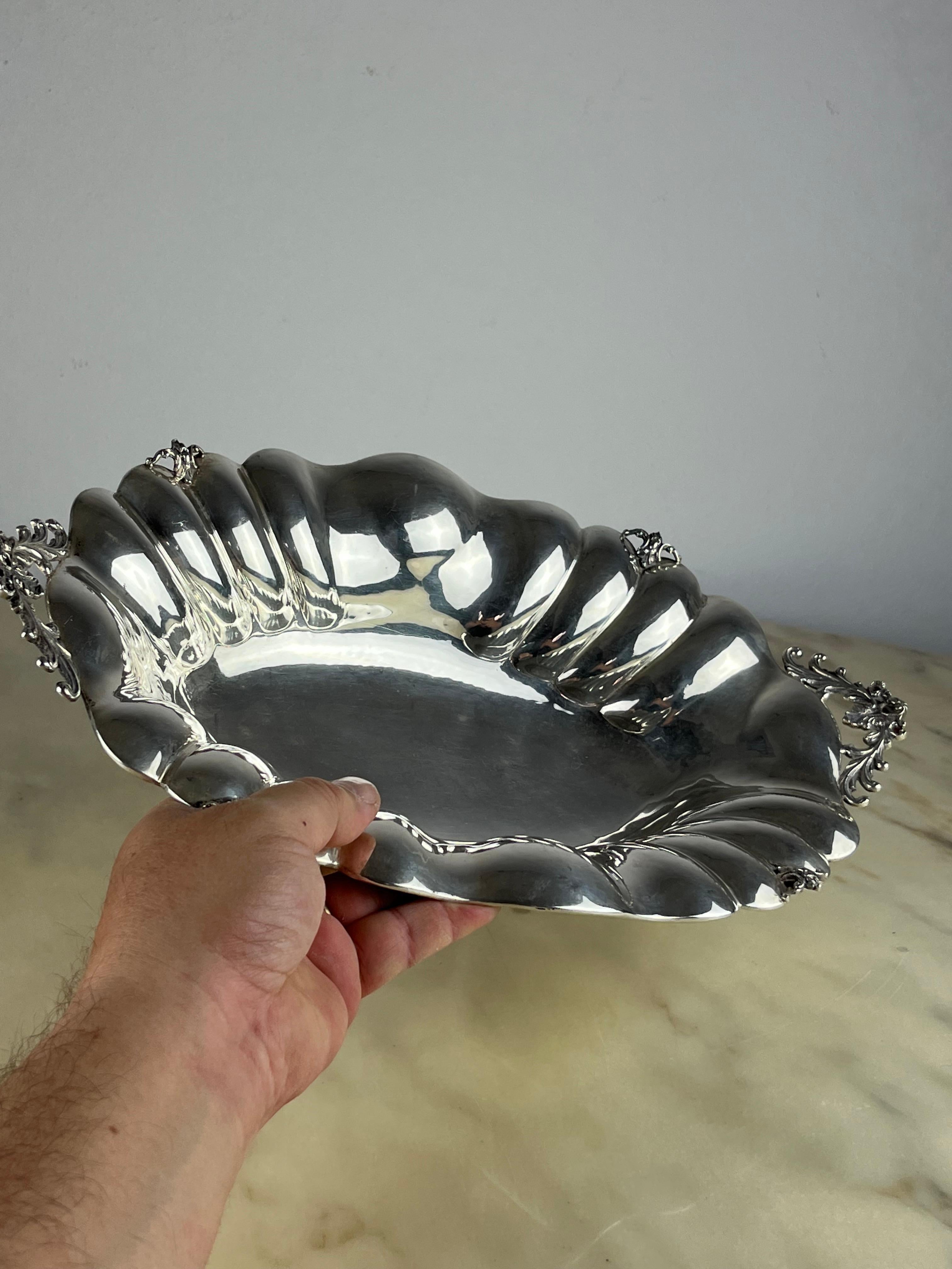Centerpiece in 800 Silver, Italy, 1980s For Sale 6