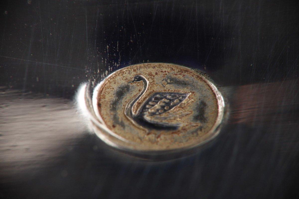 Centro De Mesa En Plata De Ley En Su Alemania Dormida Finales Del Siglo XIX en venta 4