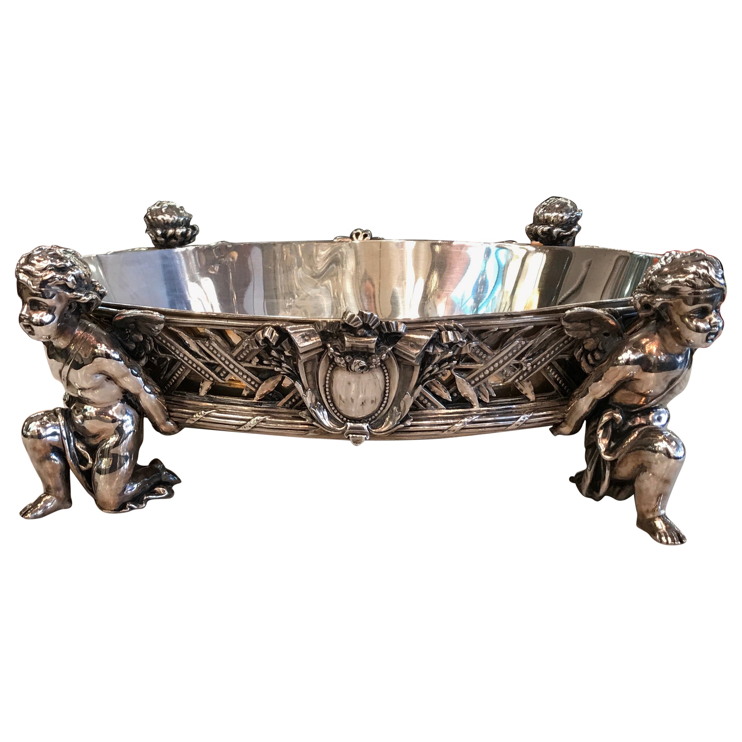 Tafelaufsatz, Jugendstil, Frankreich, 1855, signiert: Christofle N: 1286382