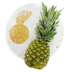 Centerpiece Platters Serveware Carrara Marble Honey Onyx Collectible Design