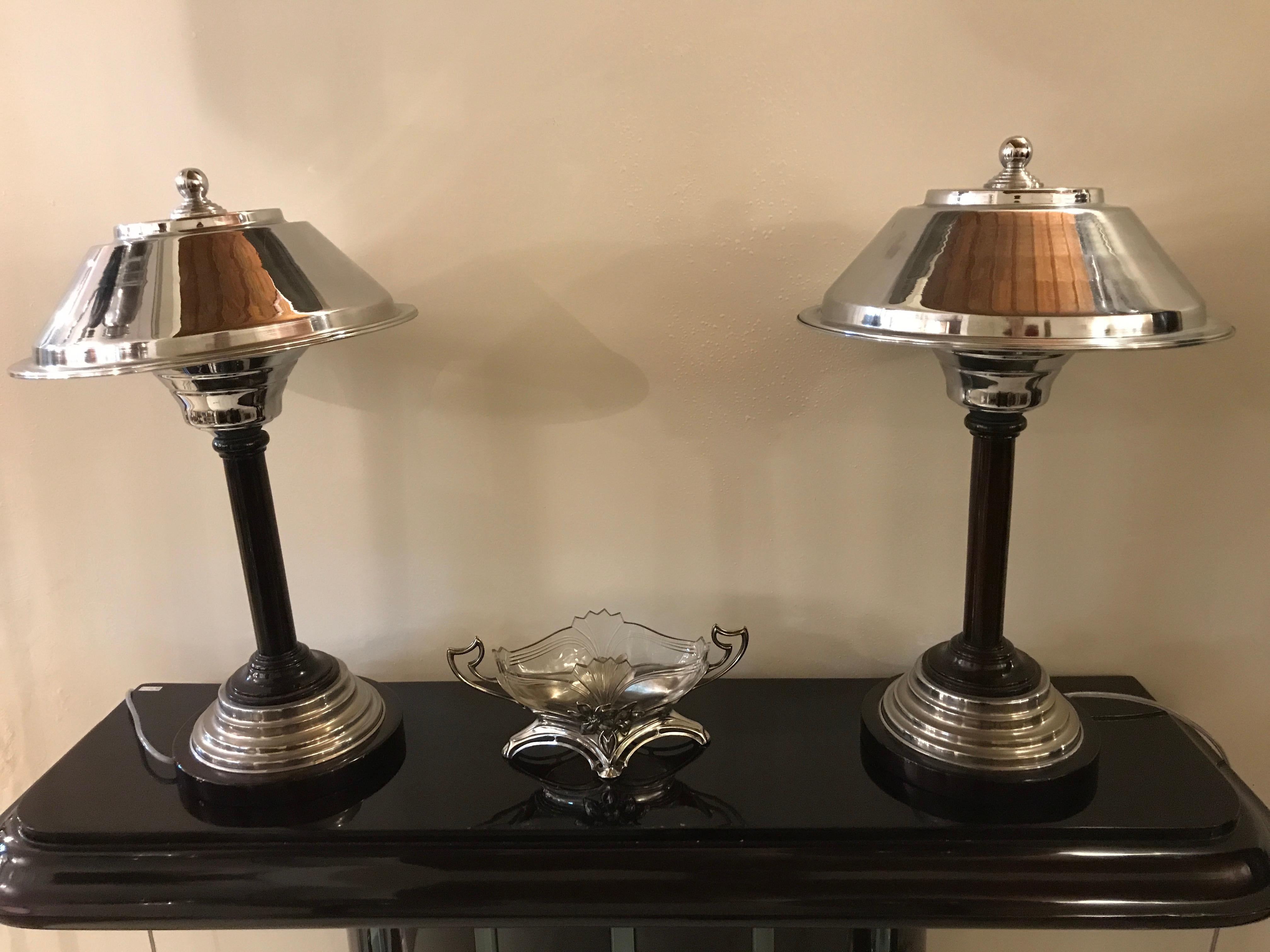 Metal Centerpiece WMF, German, Jugendstil, Art Nouveau, Liberty, 1900, Numbered 457 For Sale