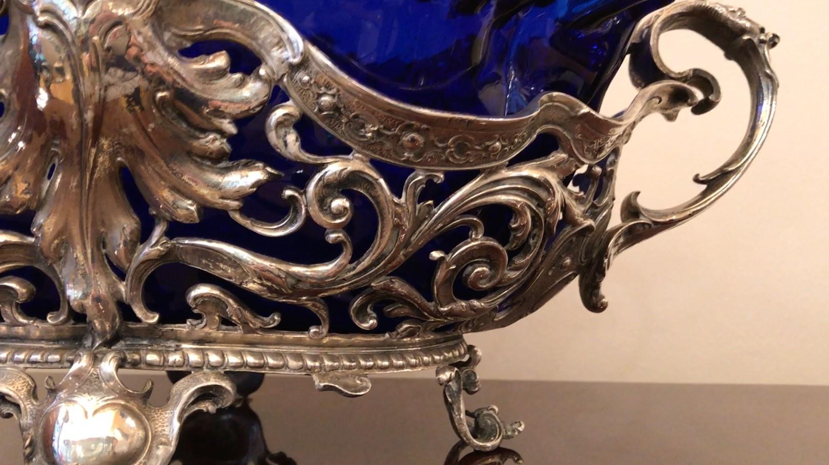Centrotavola, Tedesco, Jugendstil, Art Nouveau, Liberty, 1900 in vendita 8