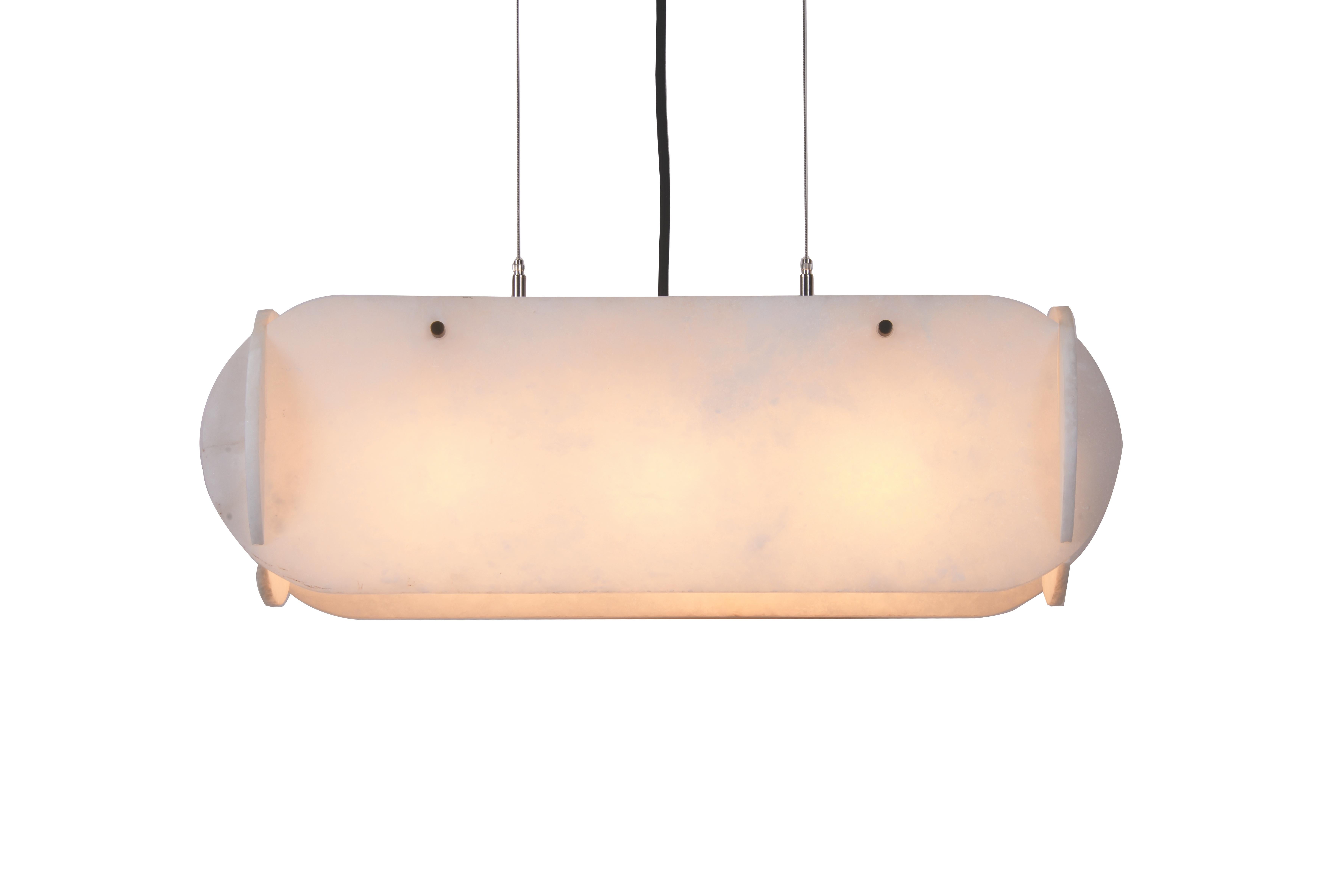 Bronzed CENTO Dining Chandelier For Sale