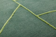 Centocchio Carpet, Hand Knotted in Wool, 100 Kpi, Lorenzo Palmeri