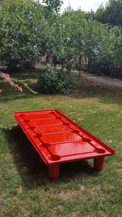 Letto da giorno "Centopiedi 4545-6" Design A. Locatelli P. Salmoiraghi per Kartell, 1972