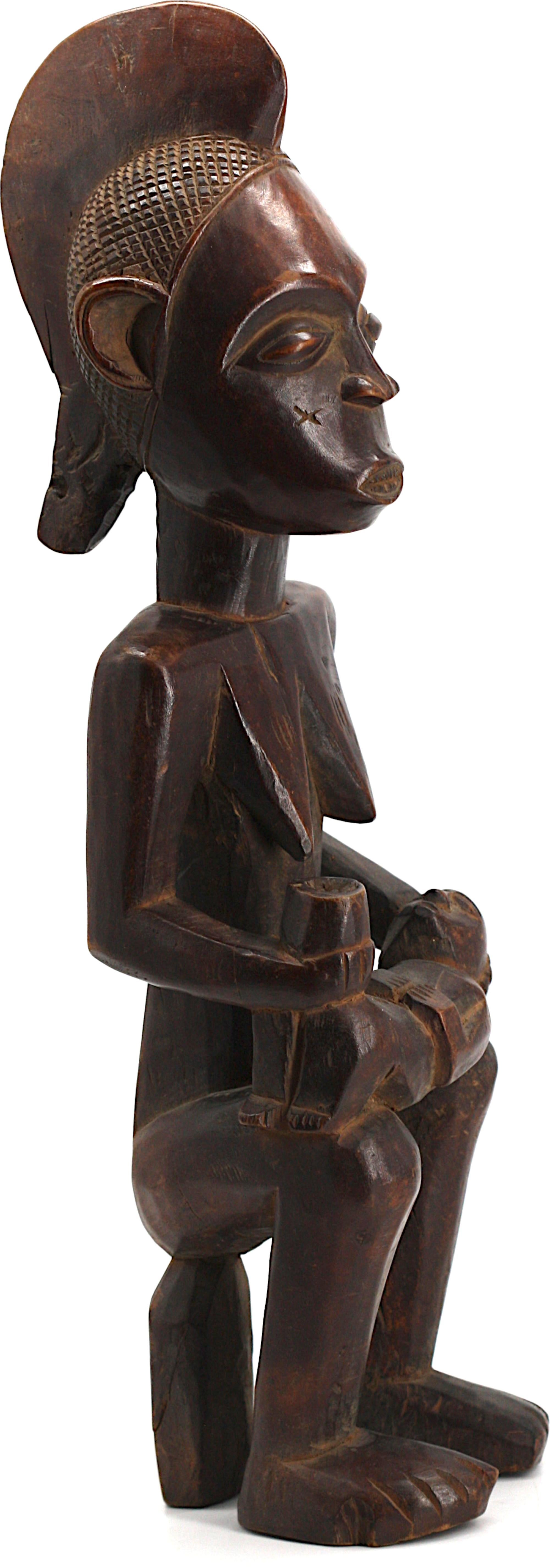 XX secolo Figura di maternità in Wood dell'Africa centrale in vendita