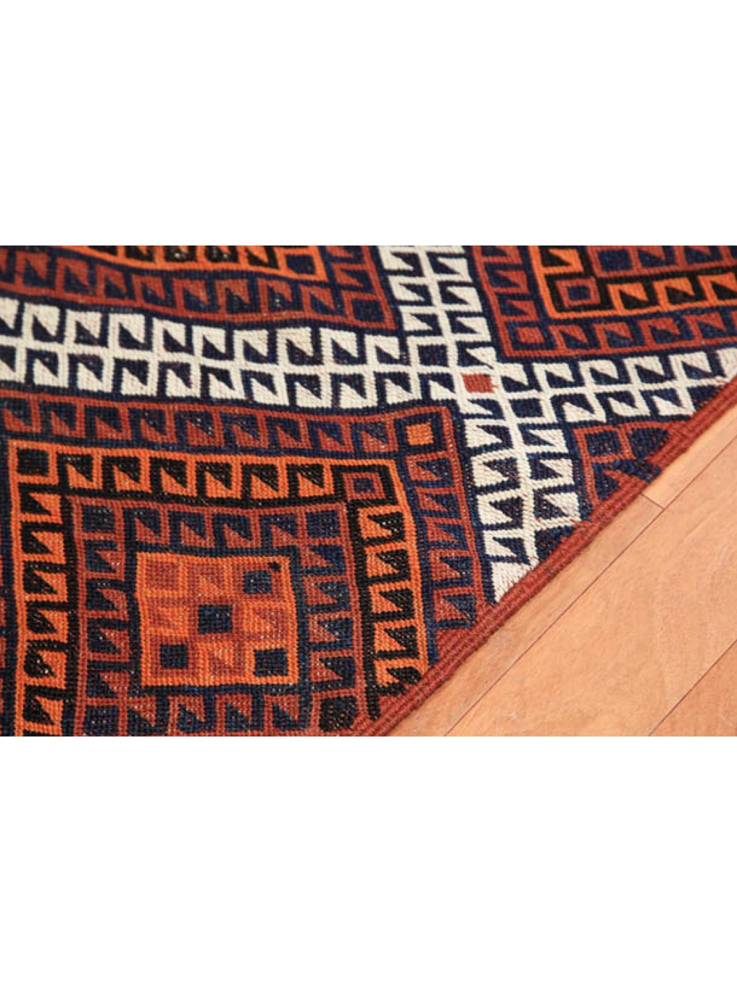 20th Century Central Anatolian Old Runner Kilim, Wool Rug Vintage Turkish Carpet For Sale