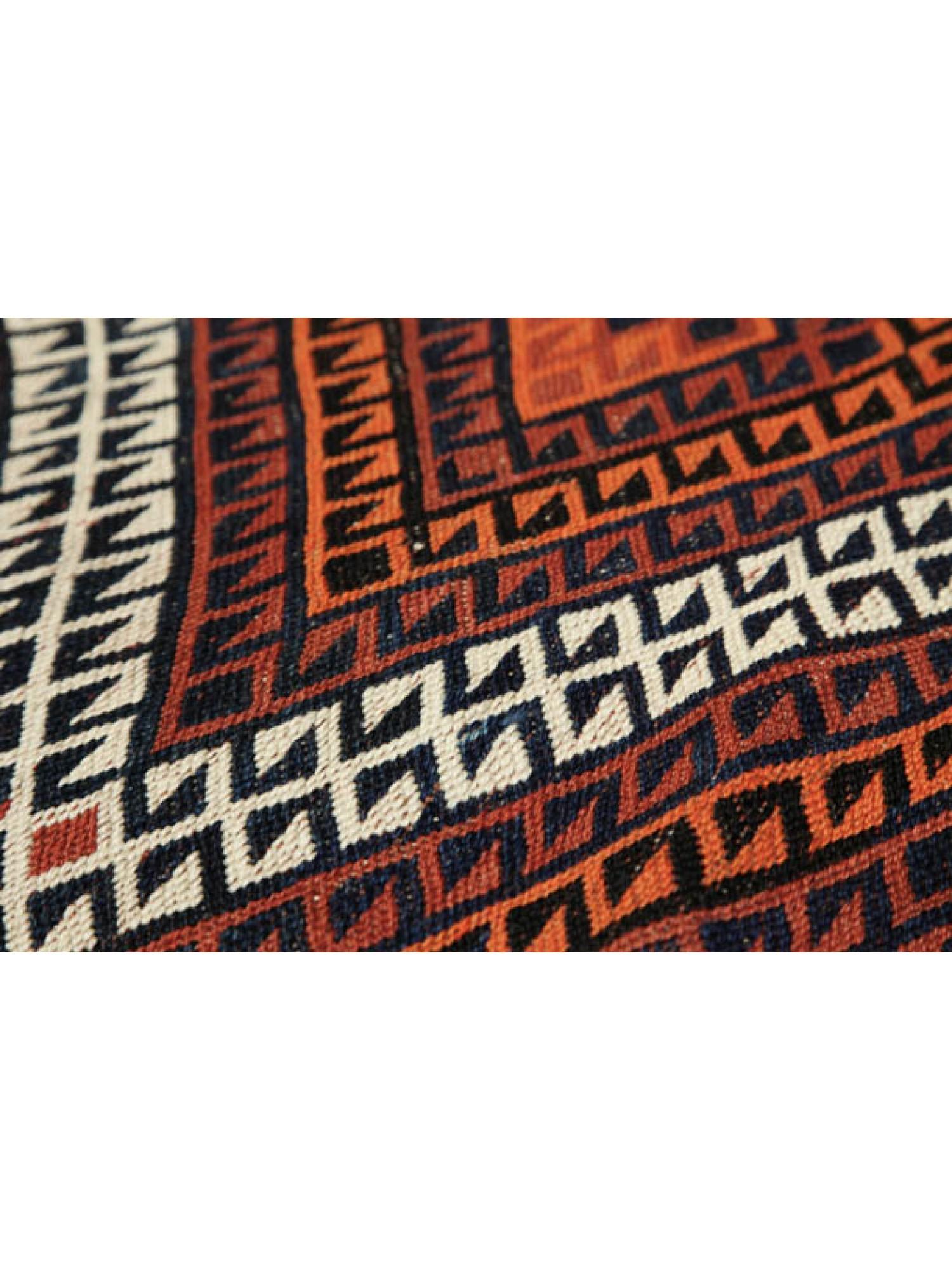 Central Anatolian Old Runner Kilim, Wool Rug Vintage Turkish Carpet For Sale 1