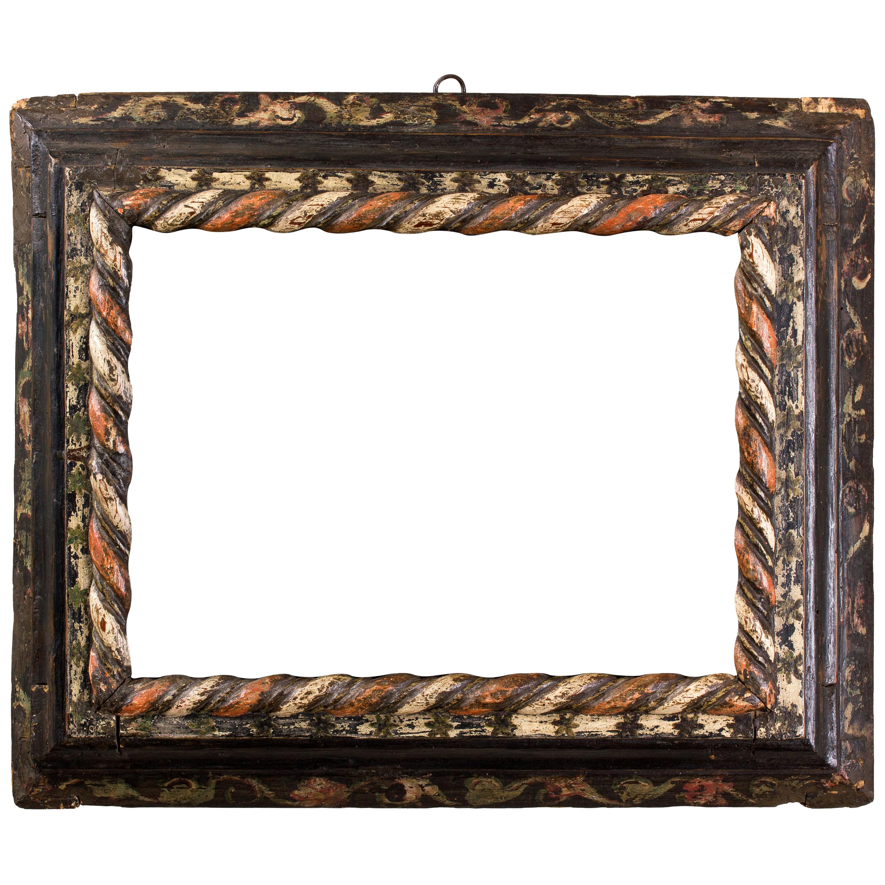Central and Northern Italy Frame, 17th Century For Sale