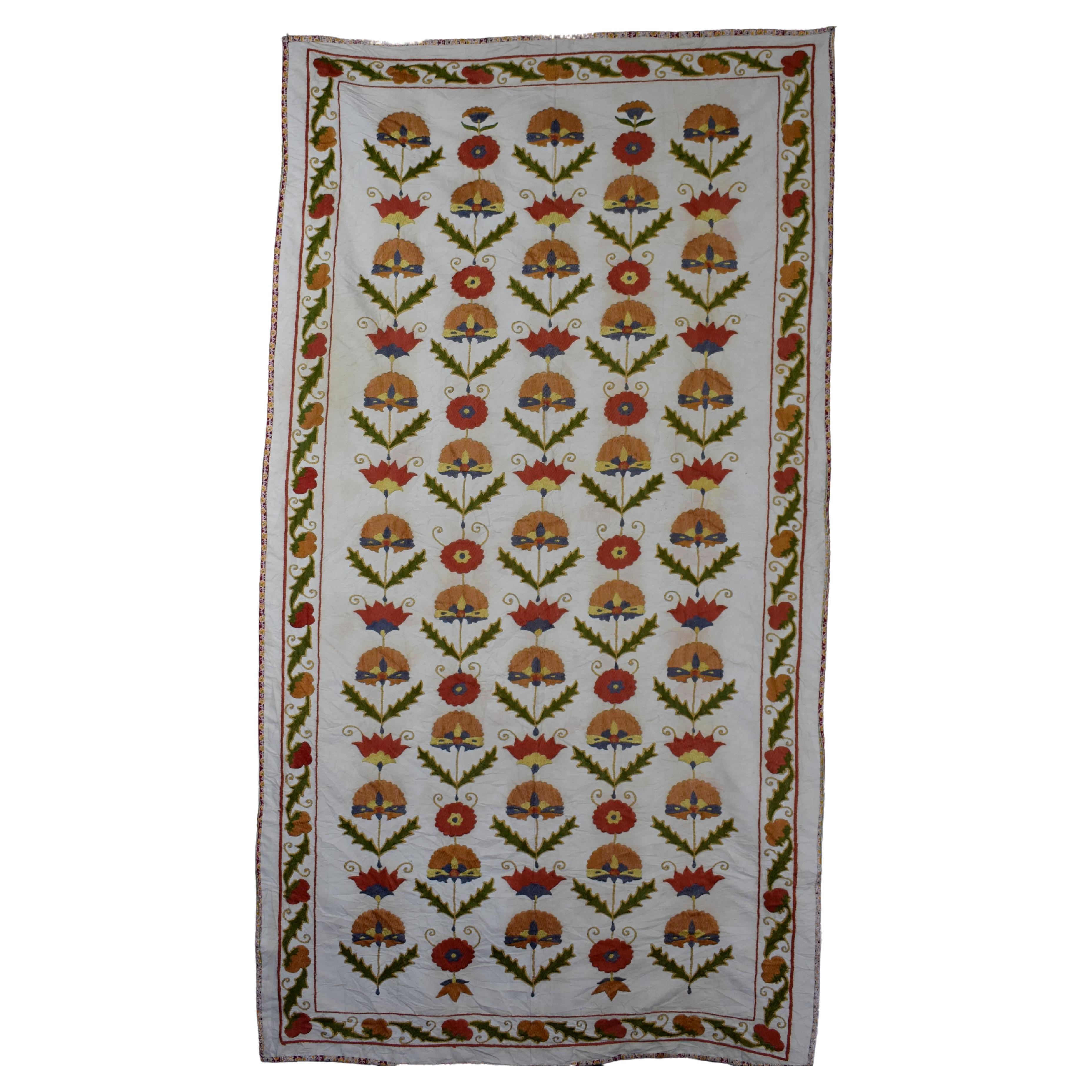 Central Asian Embroidered Hanging For Sale