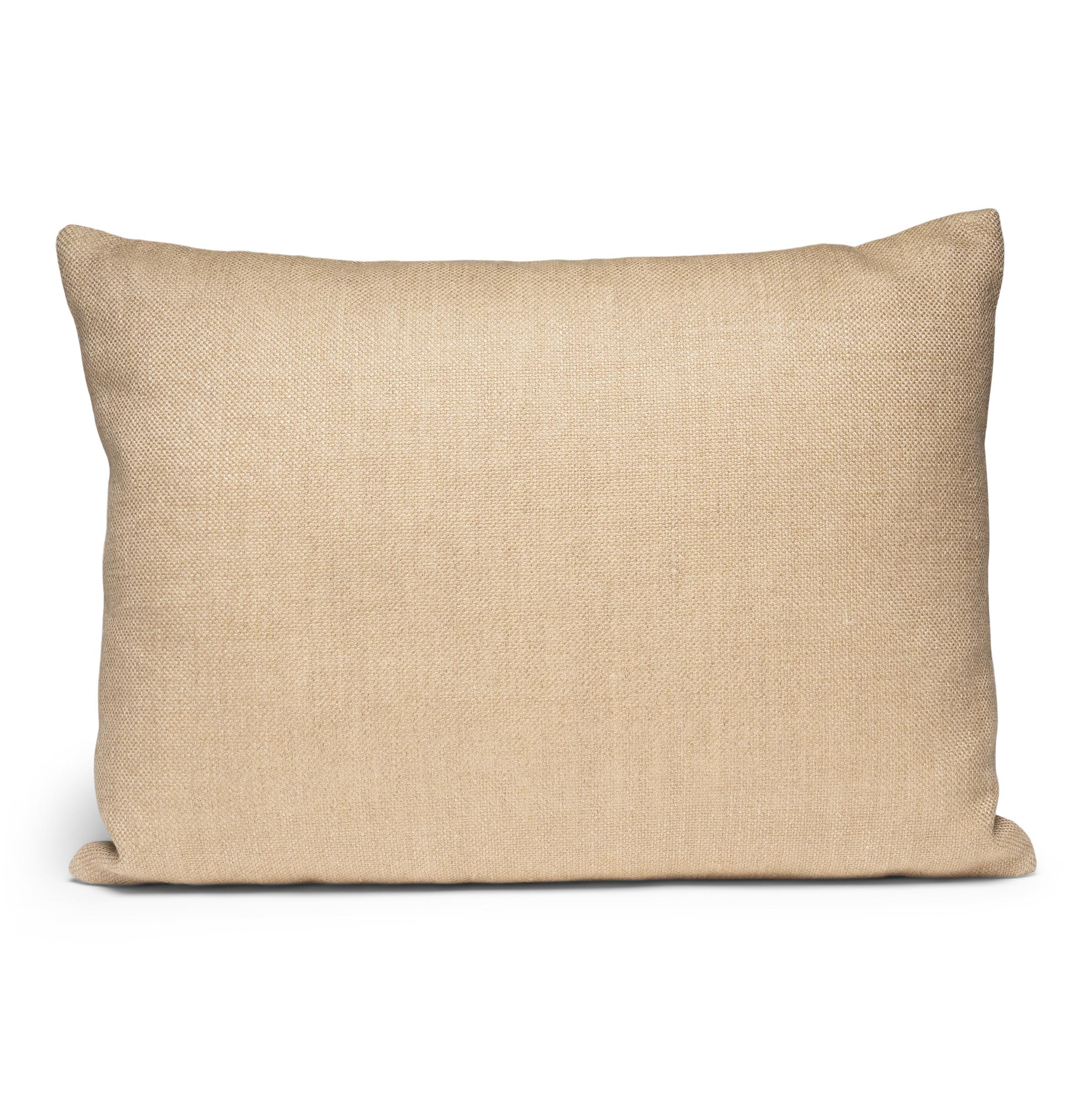 Embroidered Central Asian Embroidery Throw Pillow For Sale