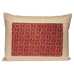 Central Asian Embroidery Throw Pillow