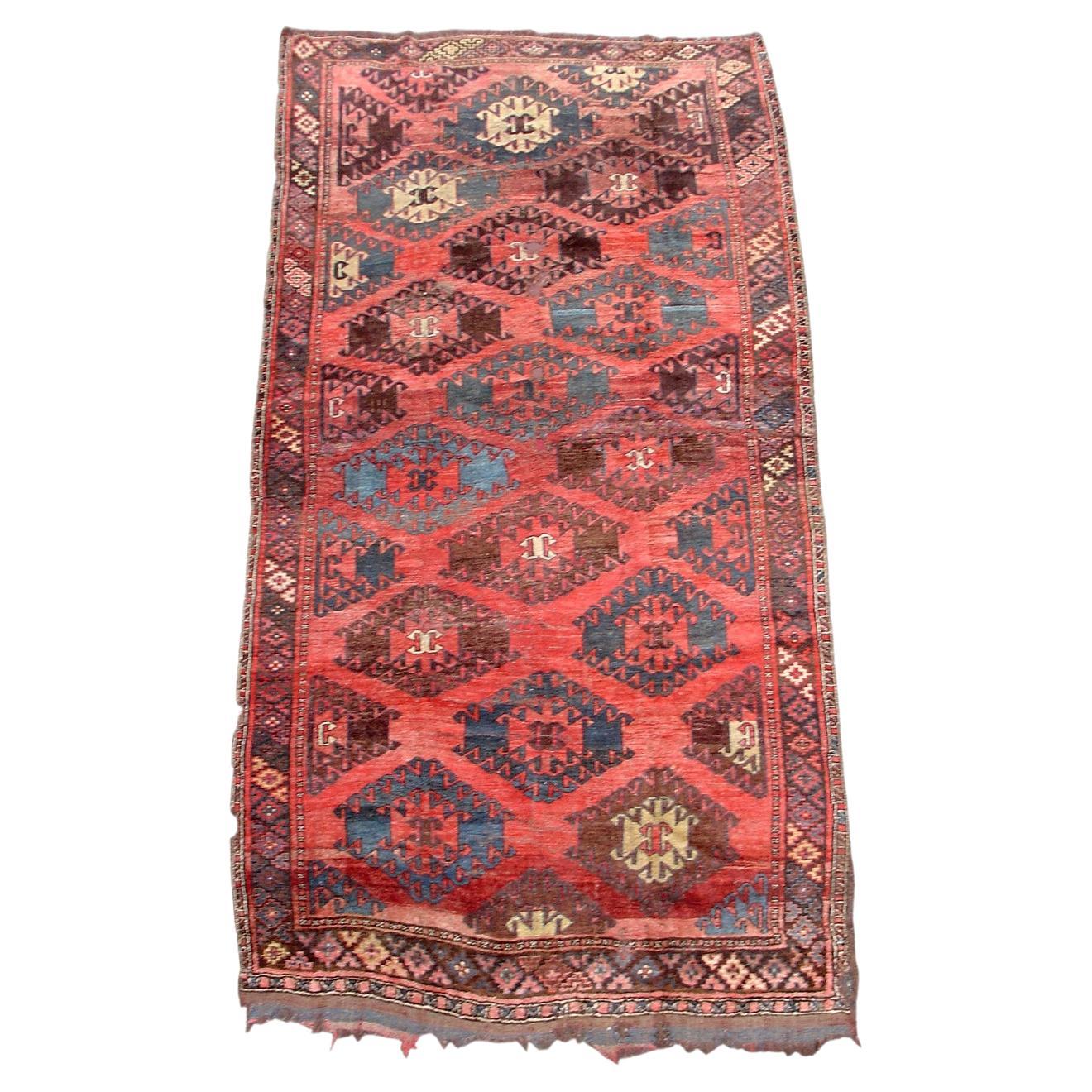 Alfombra de Asia Central, c. 1900