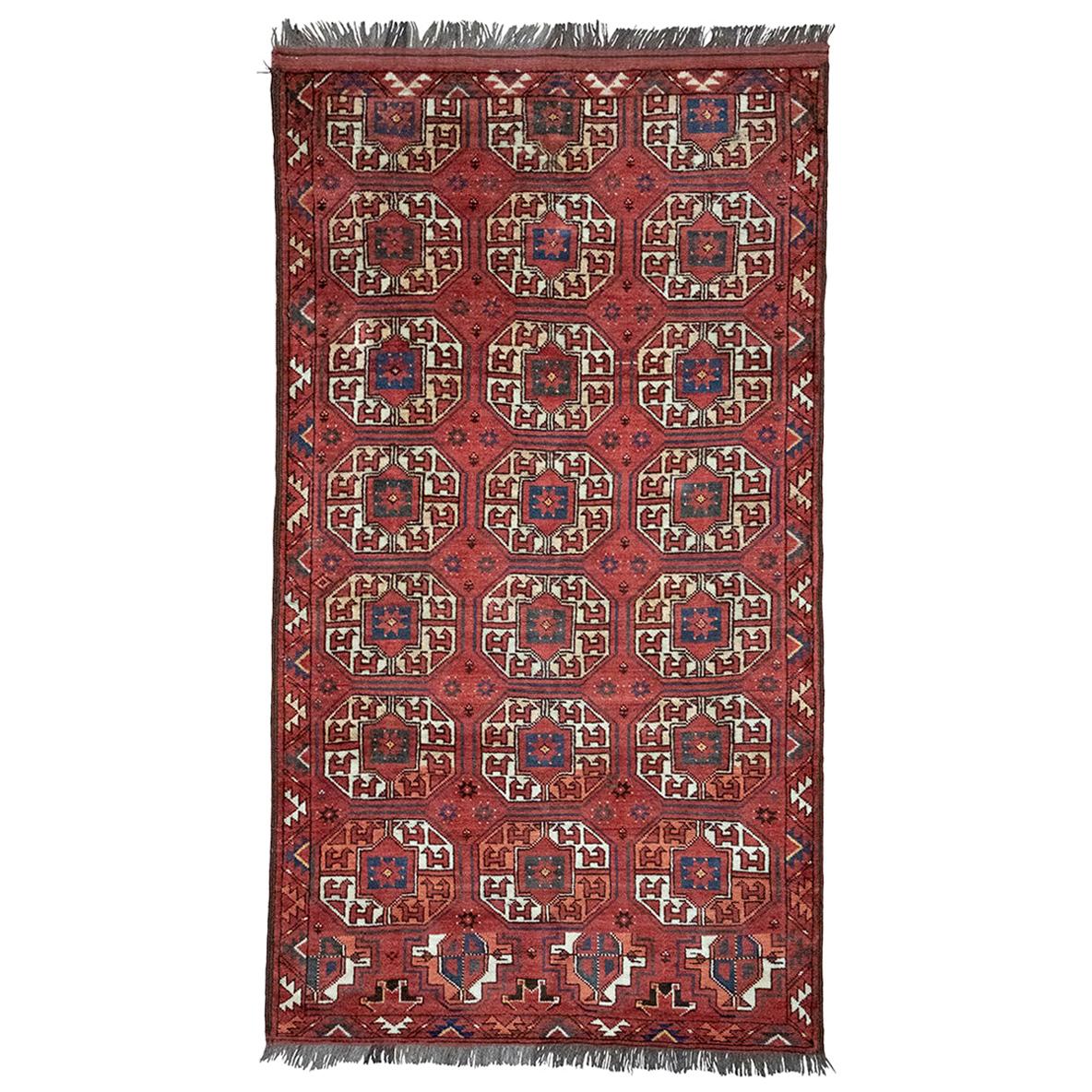 Central Asian Rug with Animal "Gul" Design 'DK-114-9'