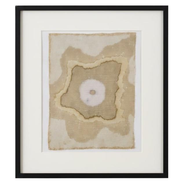 CENTRAL ENERGY (16) – Plant-Dyed Botanical Art on Cotton Canvas