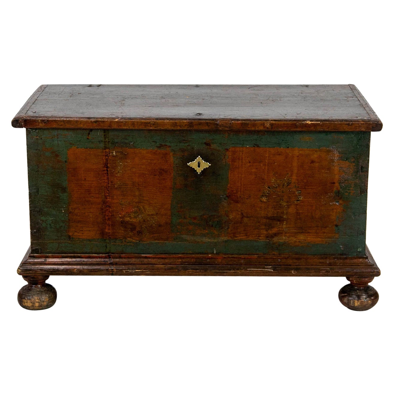 Central European Painted Blanket Chest