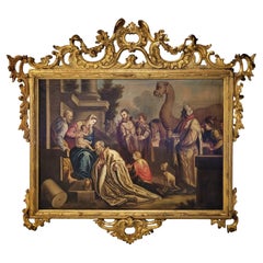 Central European School, 18th Century "Adoration of the Magi"