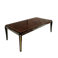 Central Park Extendable Ebony Dining Table