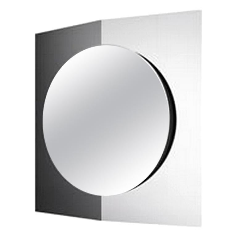 Central Wall Mirror, Designed by Francesco Forcellini, Made in Italy For Sale