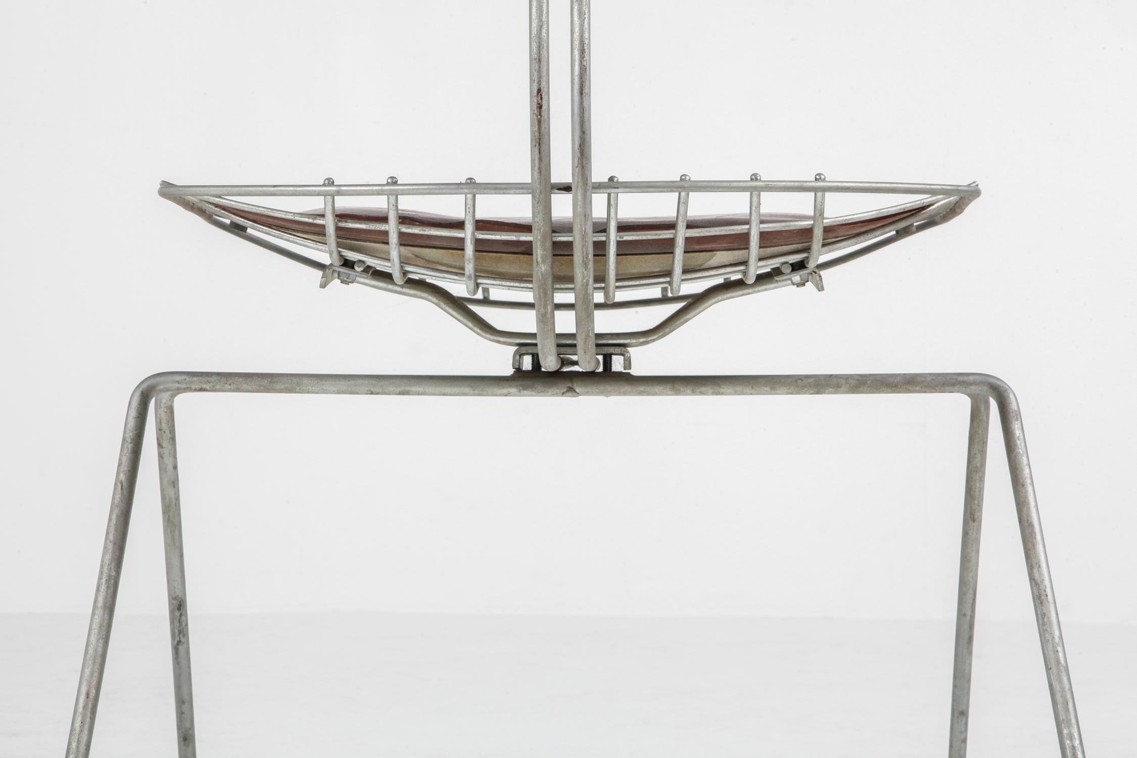 Centre Pompidou Beauburg Chairs Selected by Jean Prouvé 5