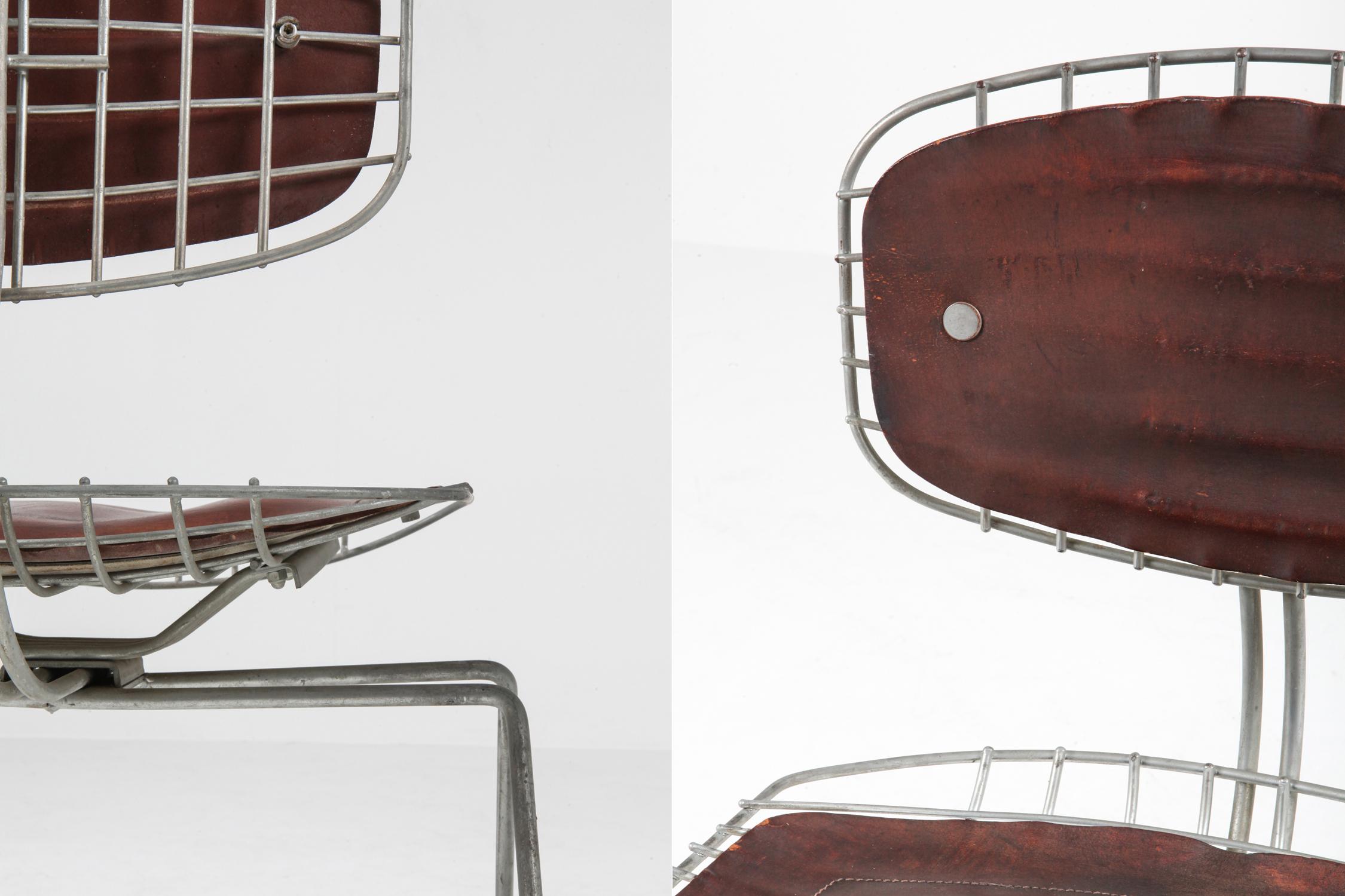 Centre Pompidou Beauburg Chairs Selected by Jean Prouvé 8