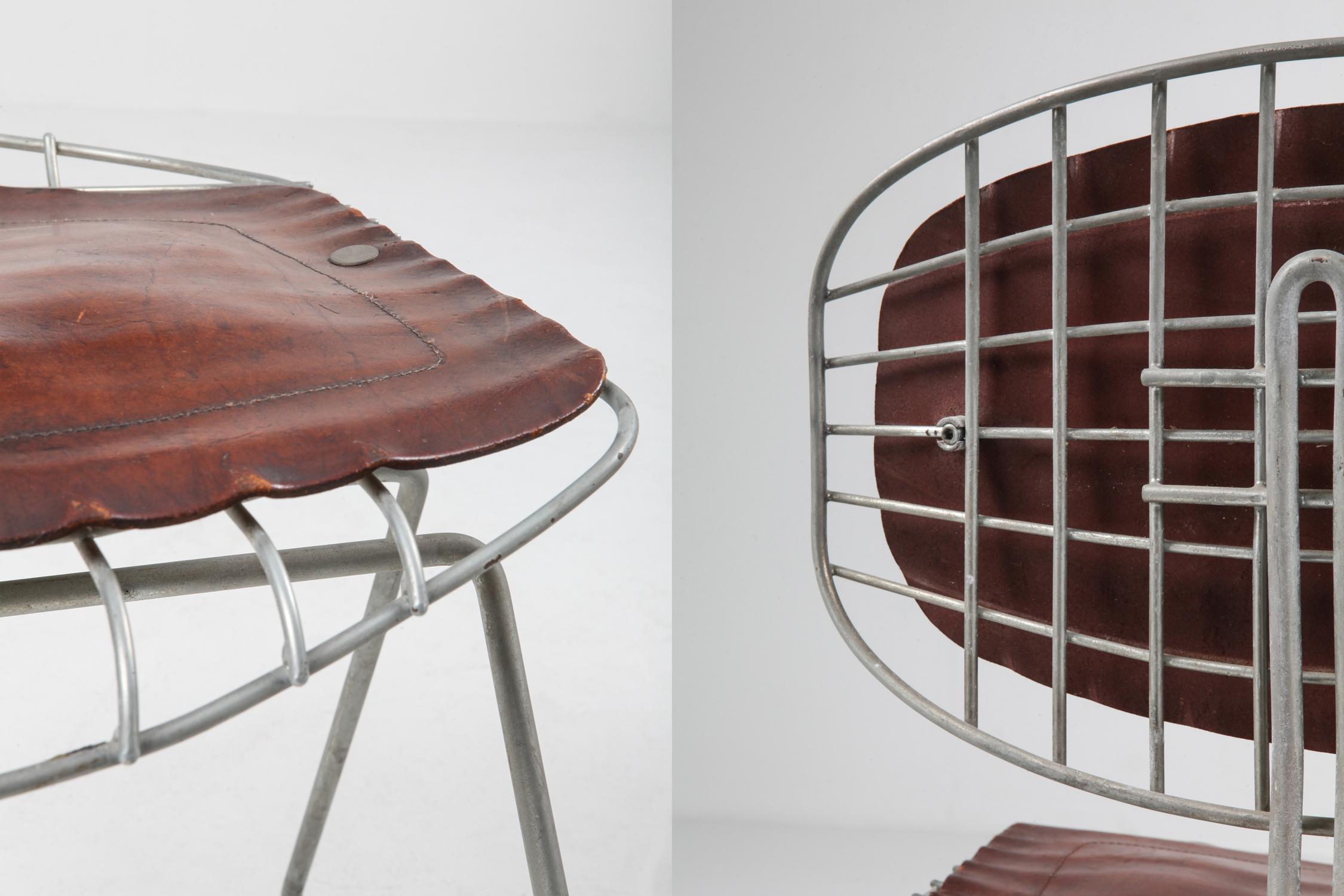 Centre Pompidou Beauburg Chairs Selected by Jean Prouvé 10