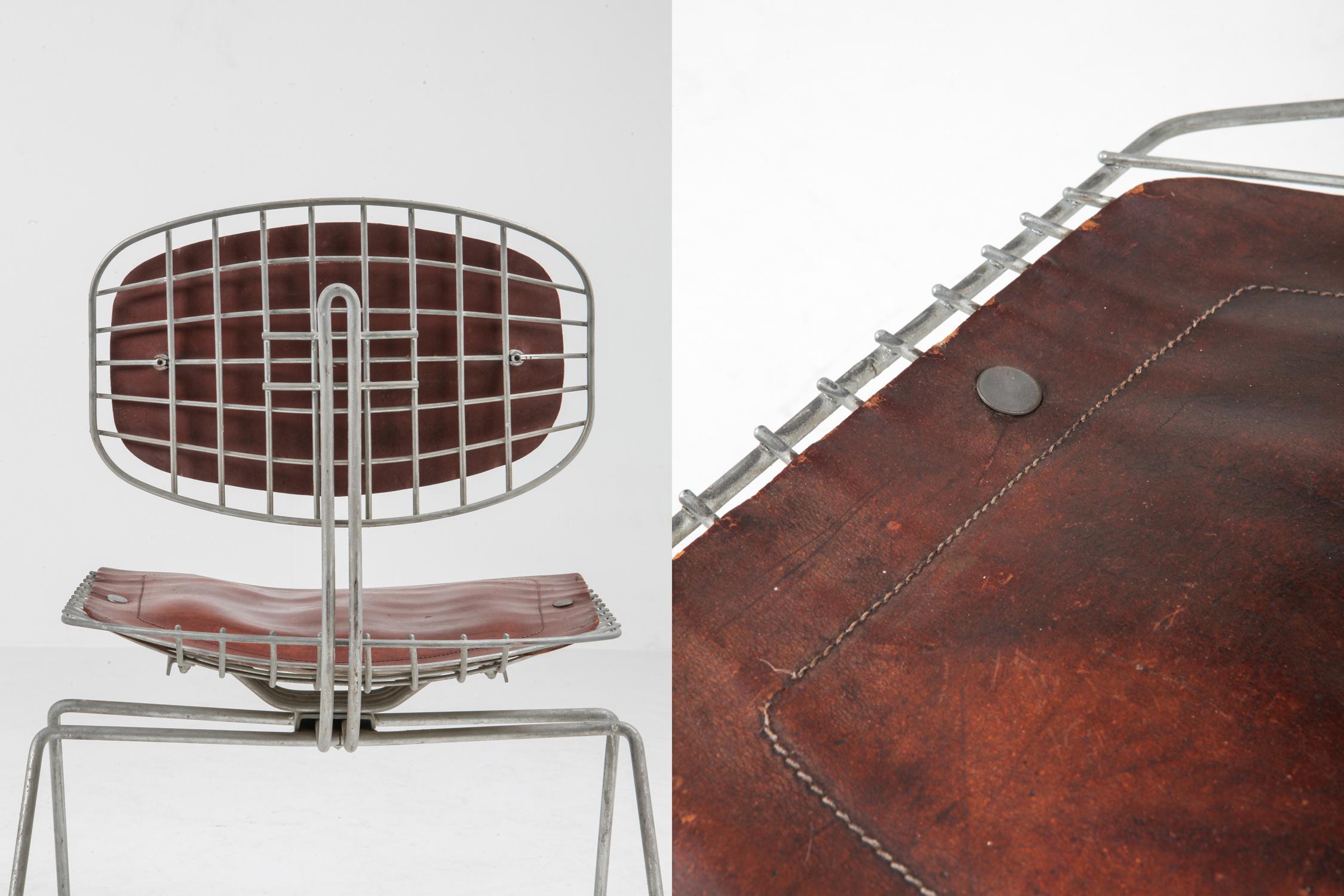 Centre Pompidou Beauburg Chairs Selected by Jean Prouvé 11