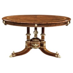 Antique Centre Table Attributed to Holland and Sons Related to a Table in Clarence House