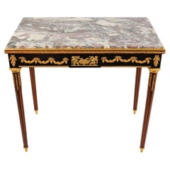 Table centrale, petit bureau 19e siècle, époque Napoléon III.