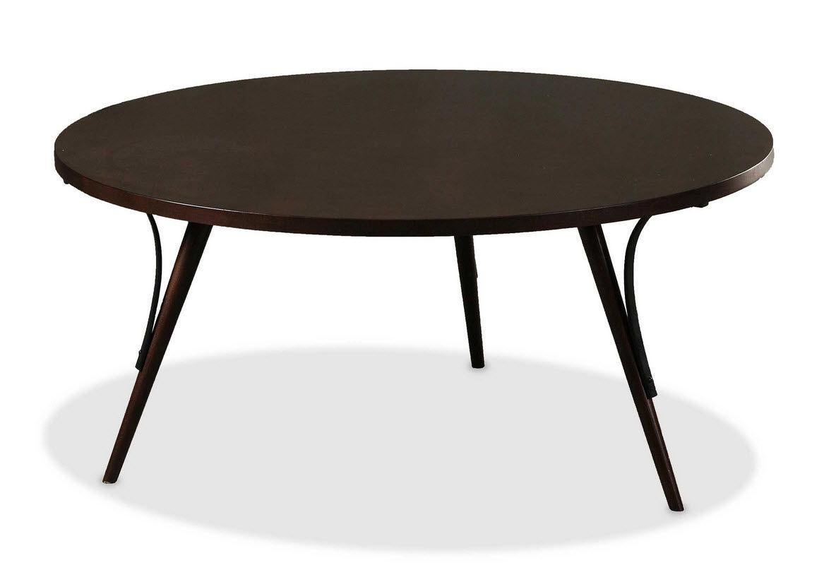 Scandinavian Modern Centre Table Way in Wood and Brass For Sale
