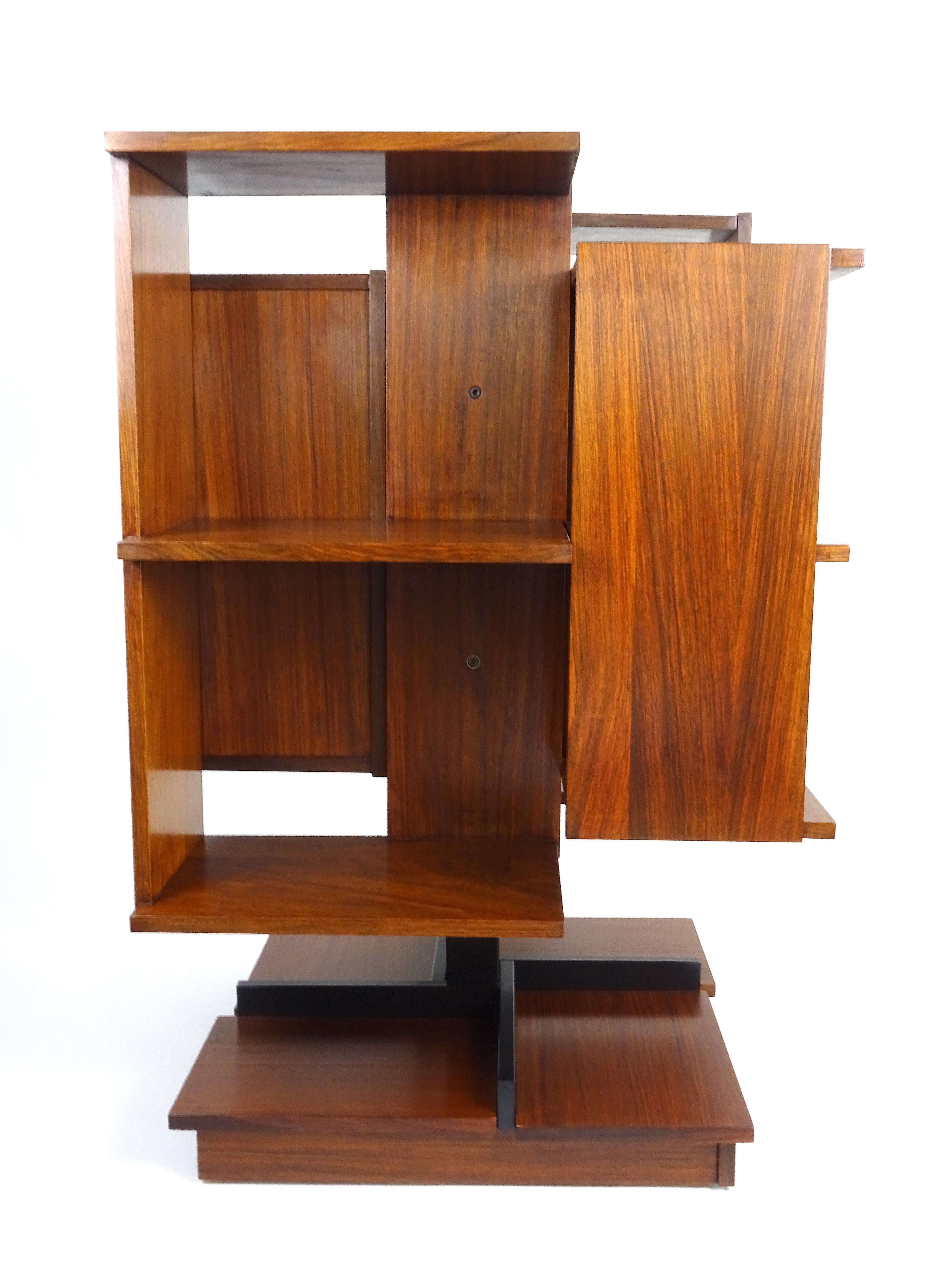 Modern 'Centro' Italian Bookcase by Claudio Salocchi for Luigi Sormani, 1960s