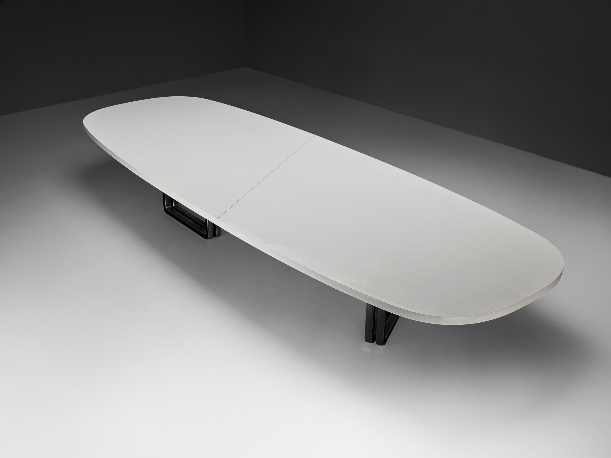 Italian Centro Progetti Tecno Large Conference Table 547cm
