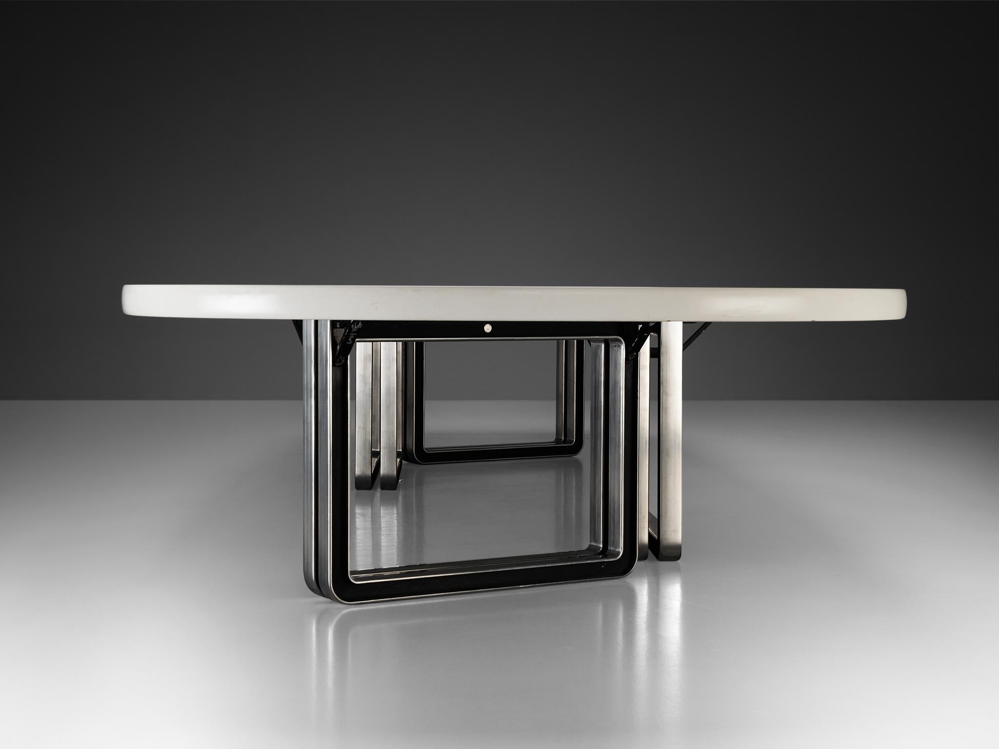 Centro Progetti Tecno Large Conference Table 547cm In Good Condition In Waalwijk, NL
