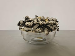 Centerpiece with lid in 800 silver