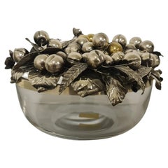 Centerpiece with lid in 800 silver
