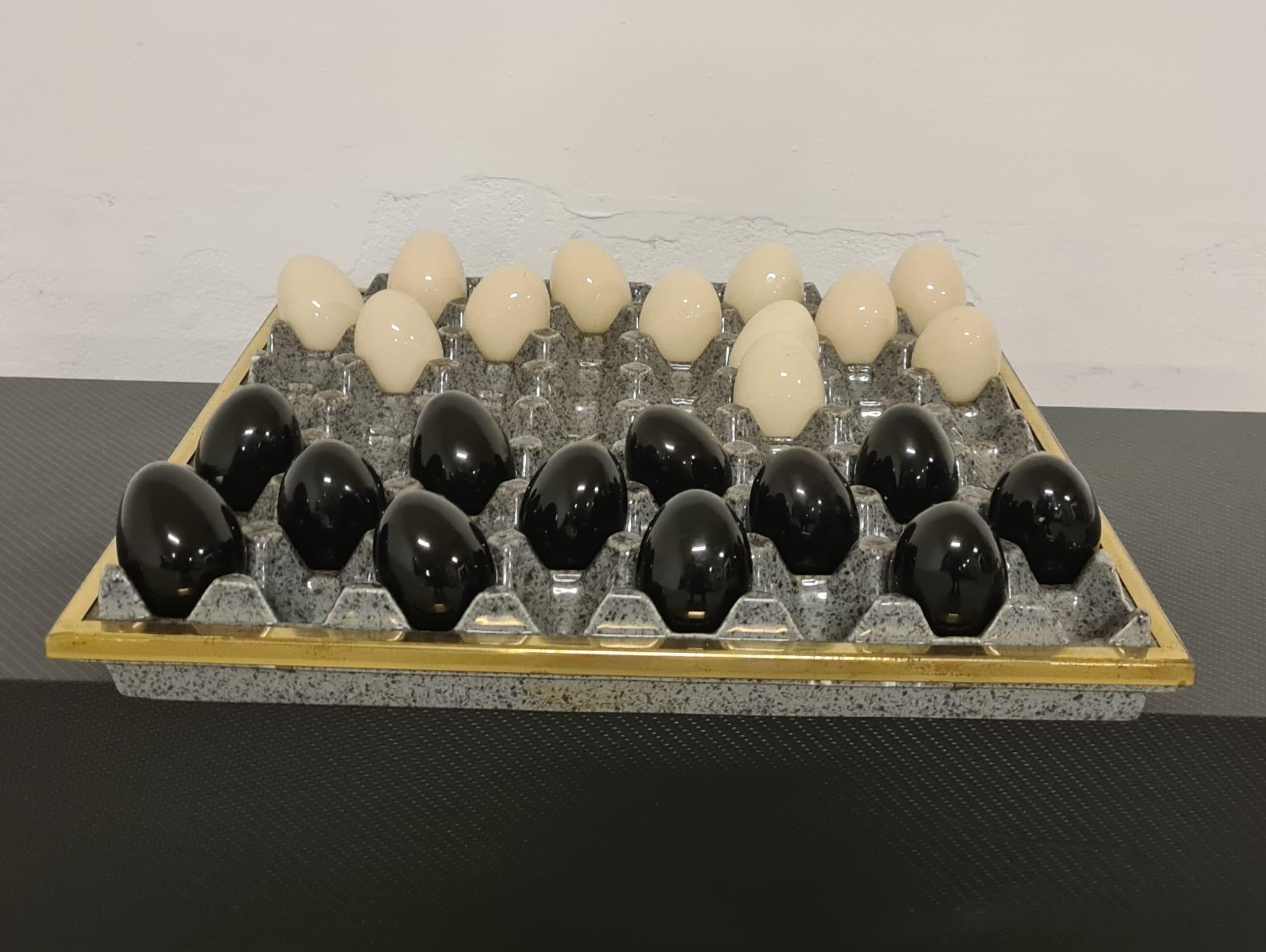 Centerpiece / Checkers by Desart Mabizaf In Good Condition For Sale In Torino, IT