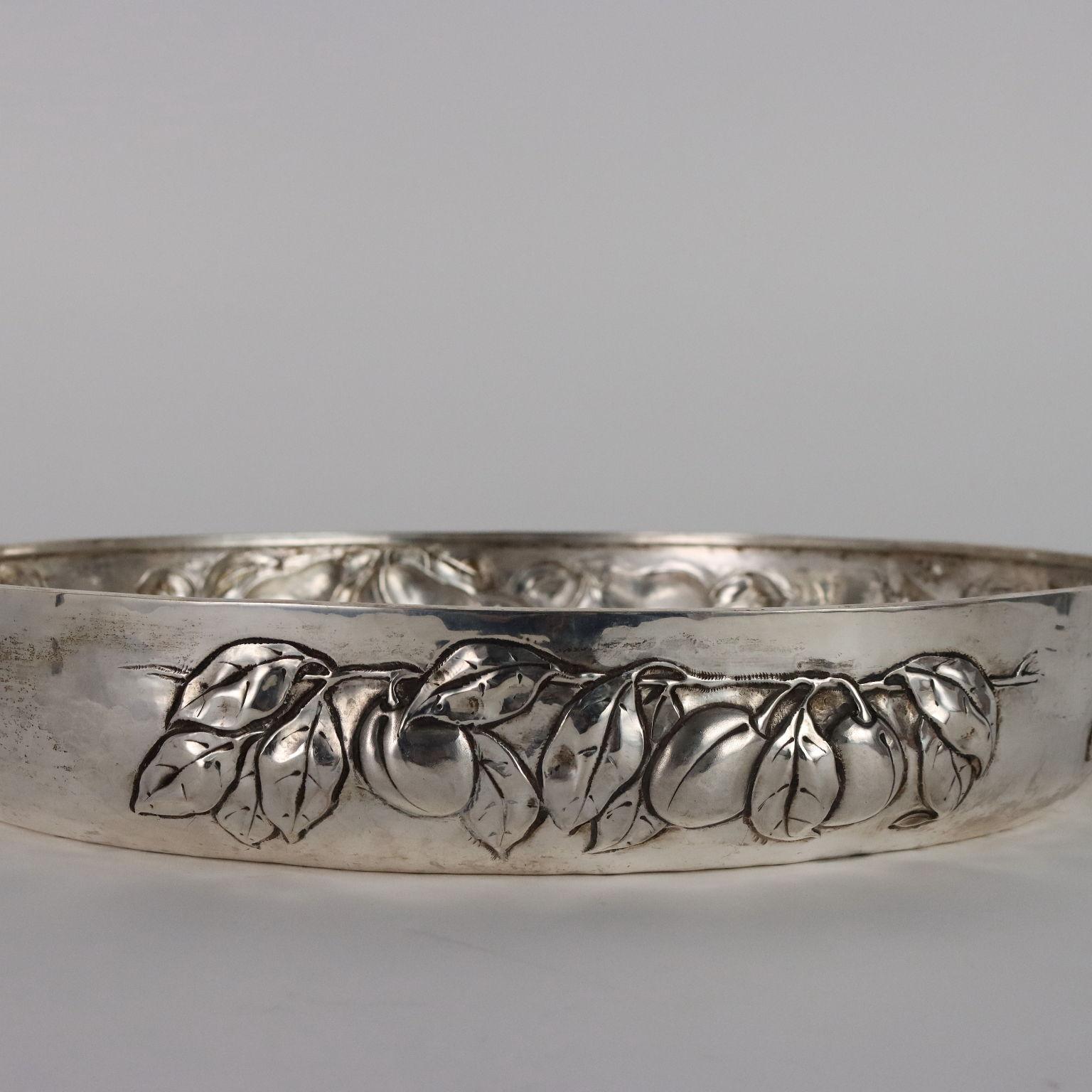 Centrotavola in Argento Brandimarte Firenze Italia XX Secolo In Good Condition In Milano, IT