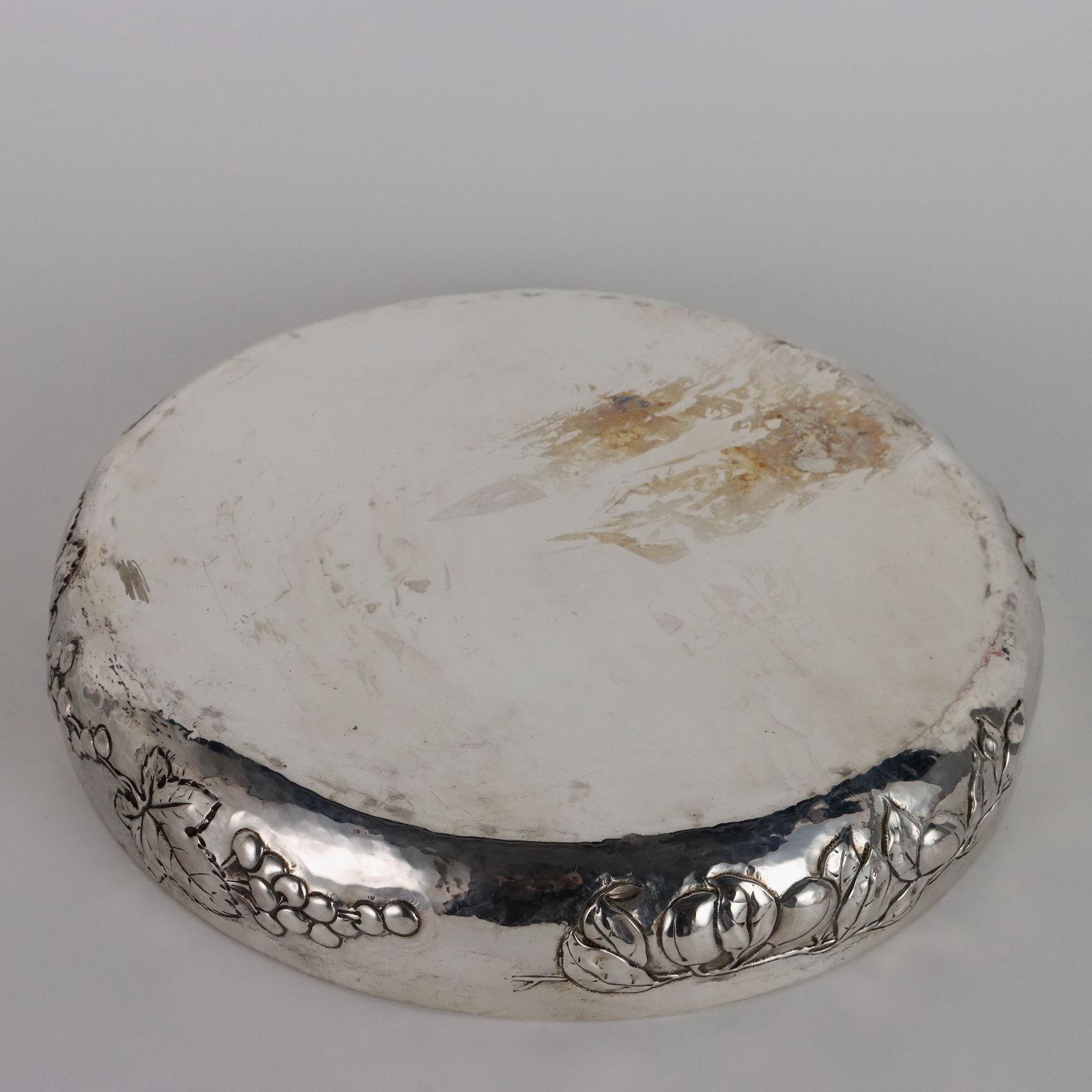 Centrotavola in Argento Brandimarte Firenze Italia XX Secolo 1