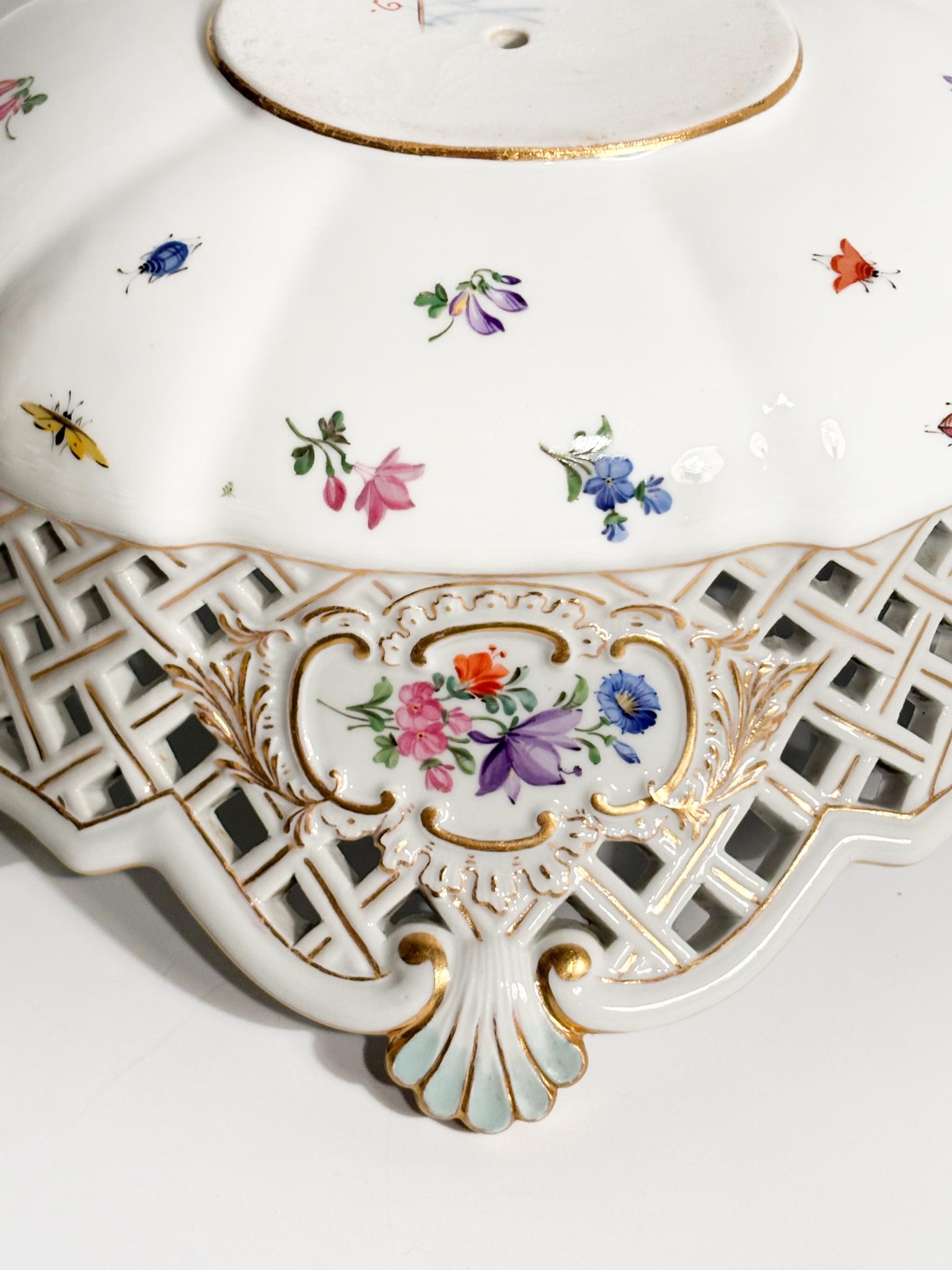 Centrotavola in Porcellana di Meissen 1860 - 1924 For Sale 4
