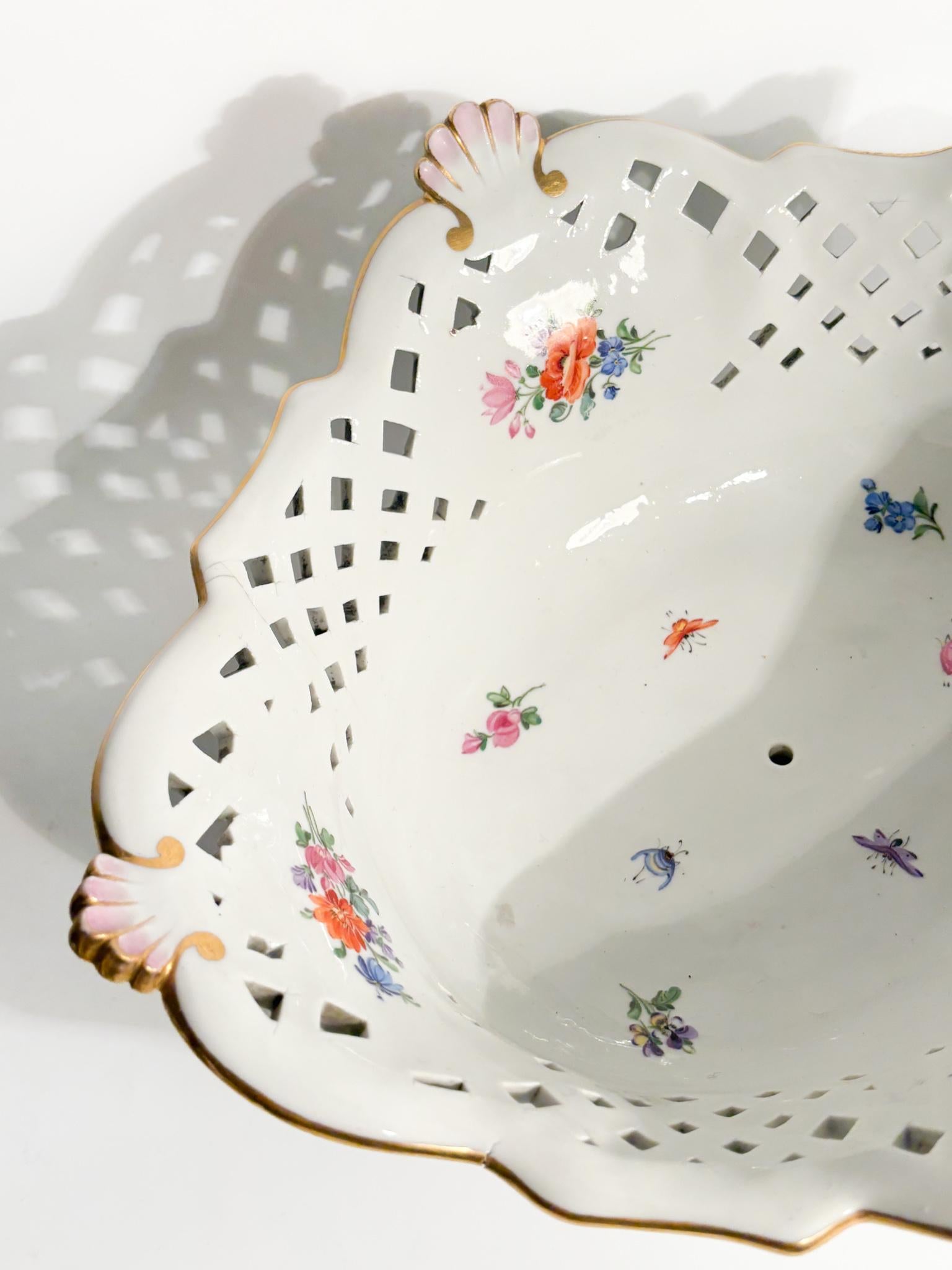 Centrotavola in Porcellana di Meissen 1860 - 1924 In Good Condition For Sale In Milano, MI