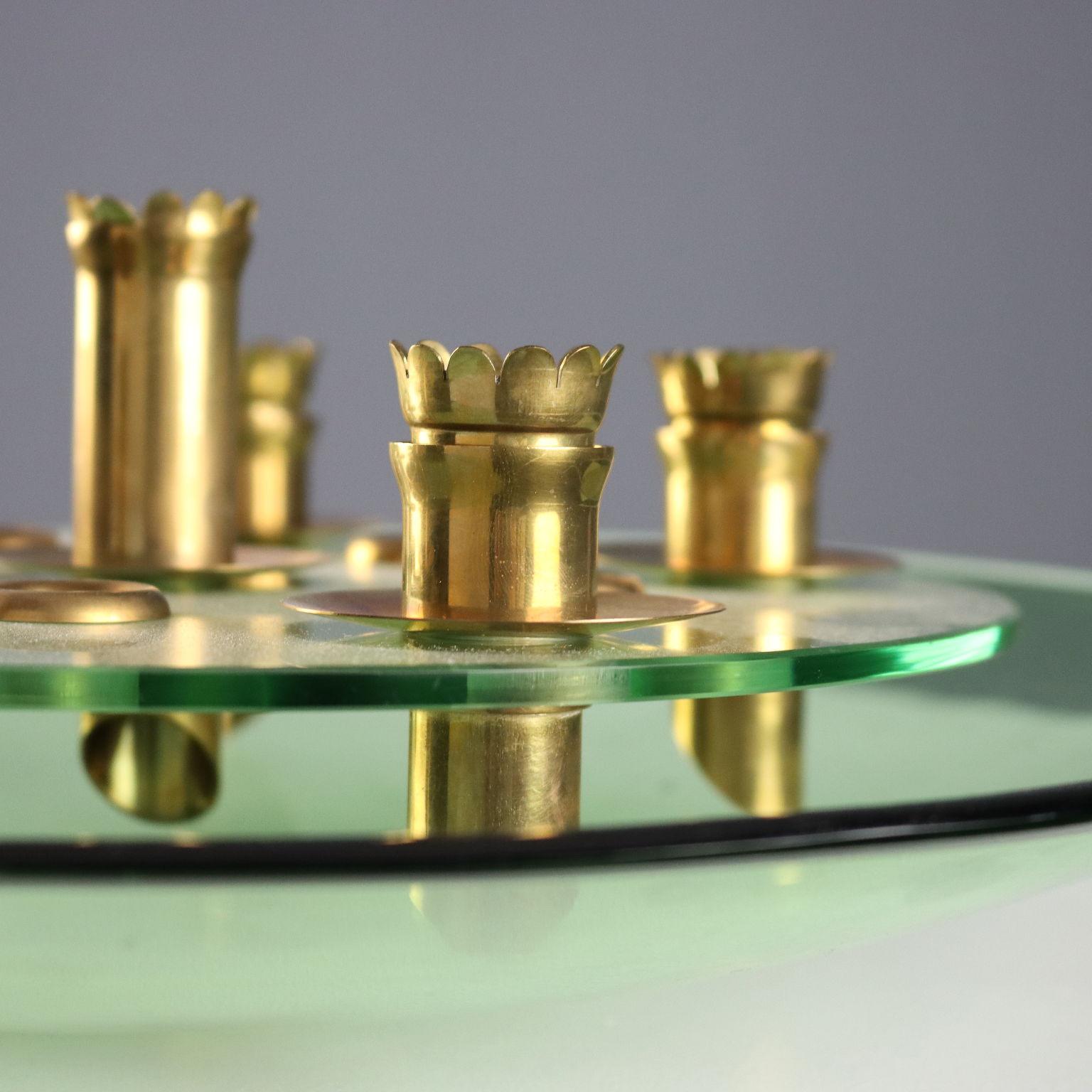 Centro de mesa Nella Maniera de Fontana Arte, Italia Años 50 en Bueno estado para la venta en Milano, IT