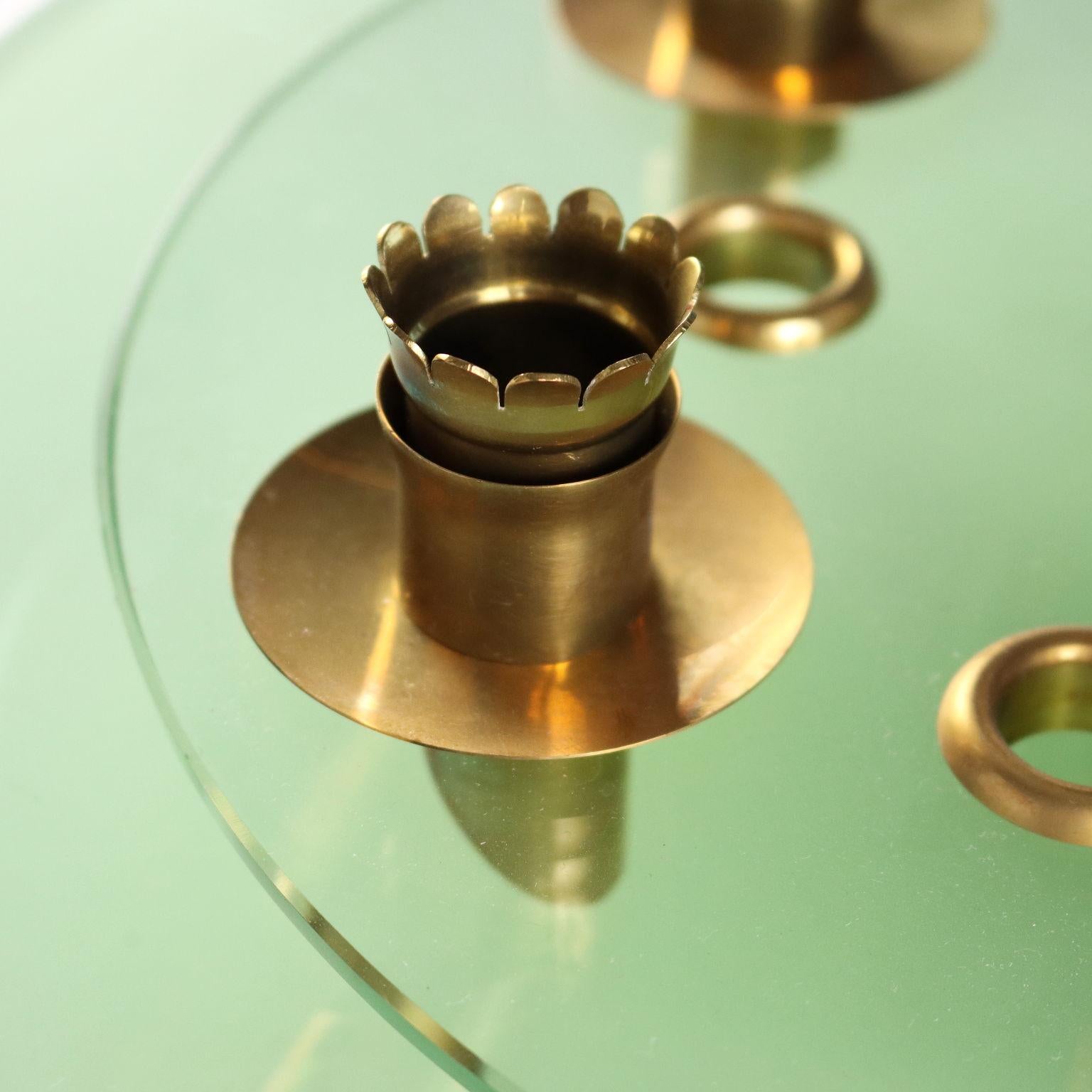 Centro de mesa Nella Maniera de Fontana Arte, Italia Años 50 Mid-20th Century en venta