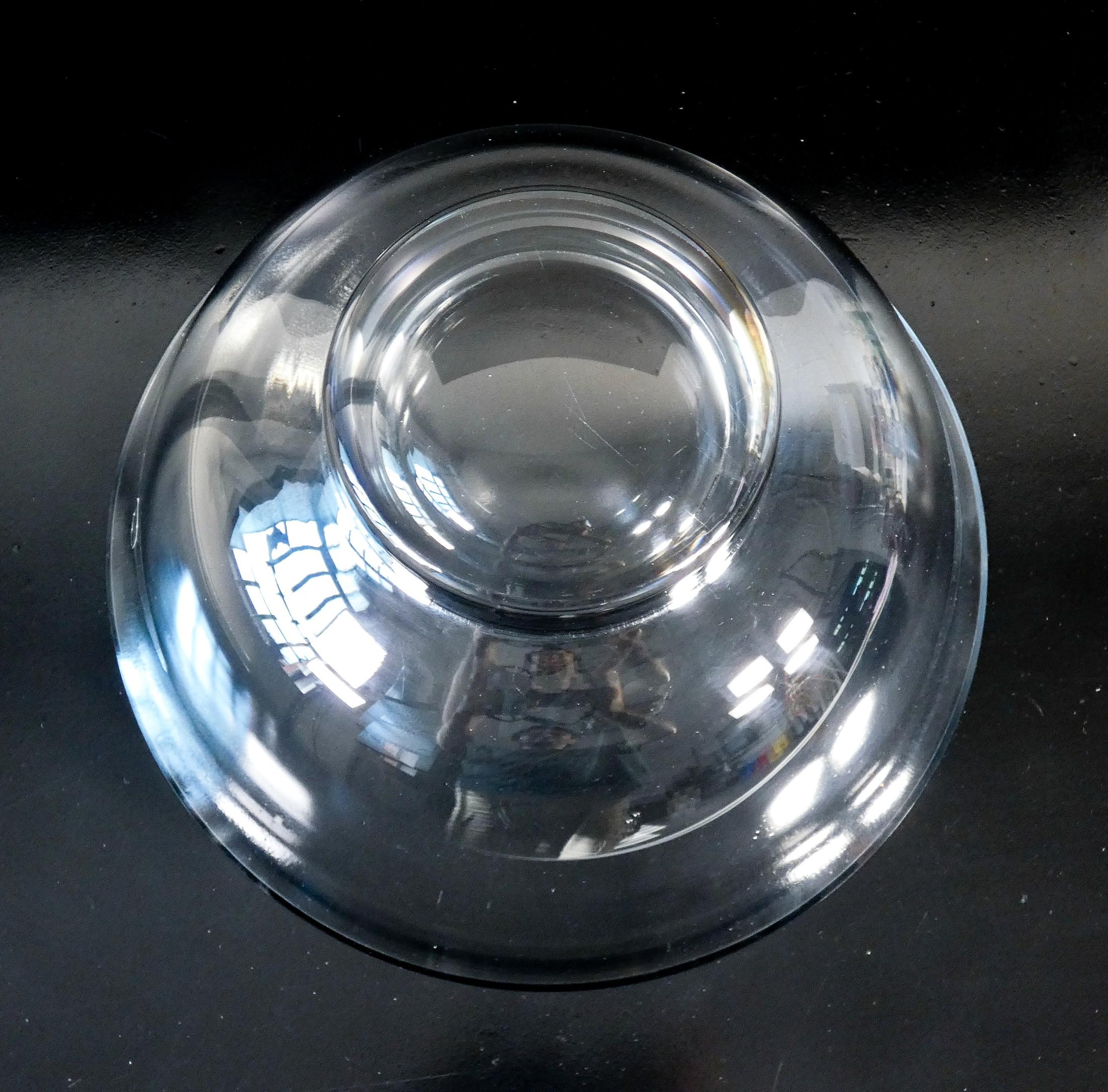 Centerpiece, blown glass fruit bowl signed Carlo MORETTI. Italy 1970s For Sale 2