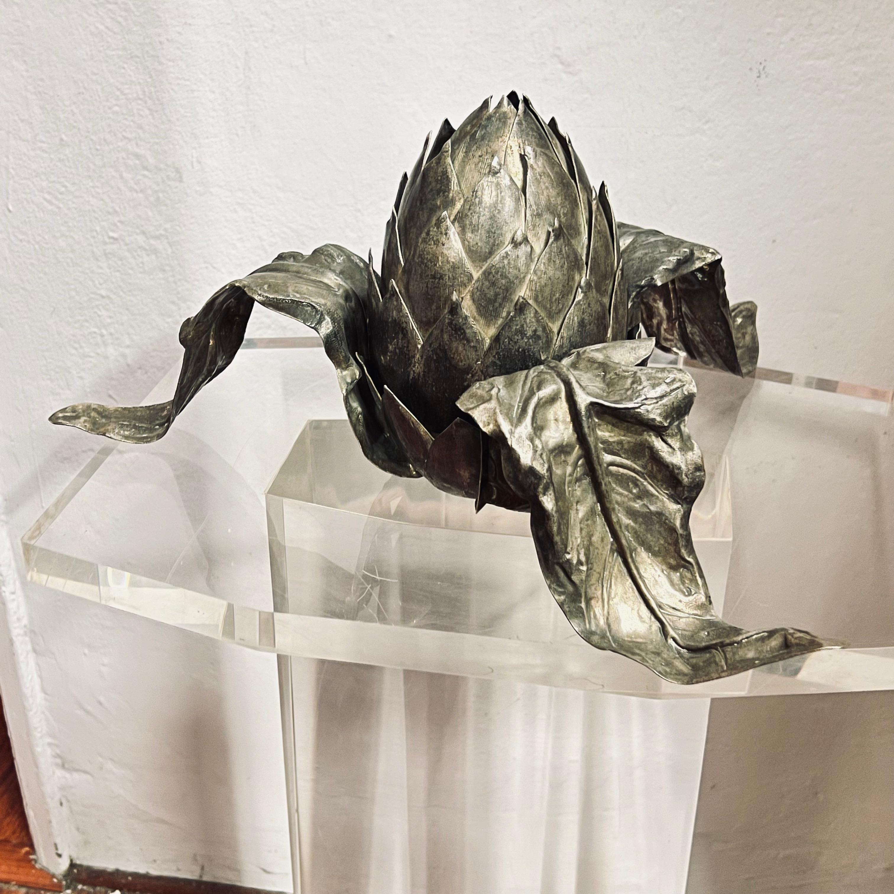 Centro de mesa artesanal - Atelier Franco Lapini - Italia - Años 60 en Bueno estado para la venta en Milano, IT