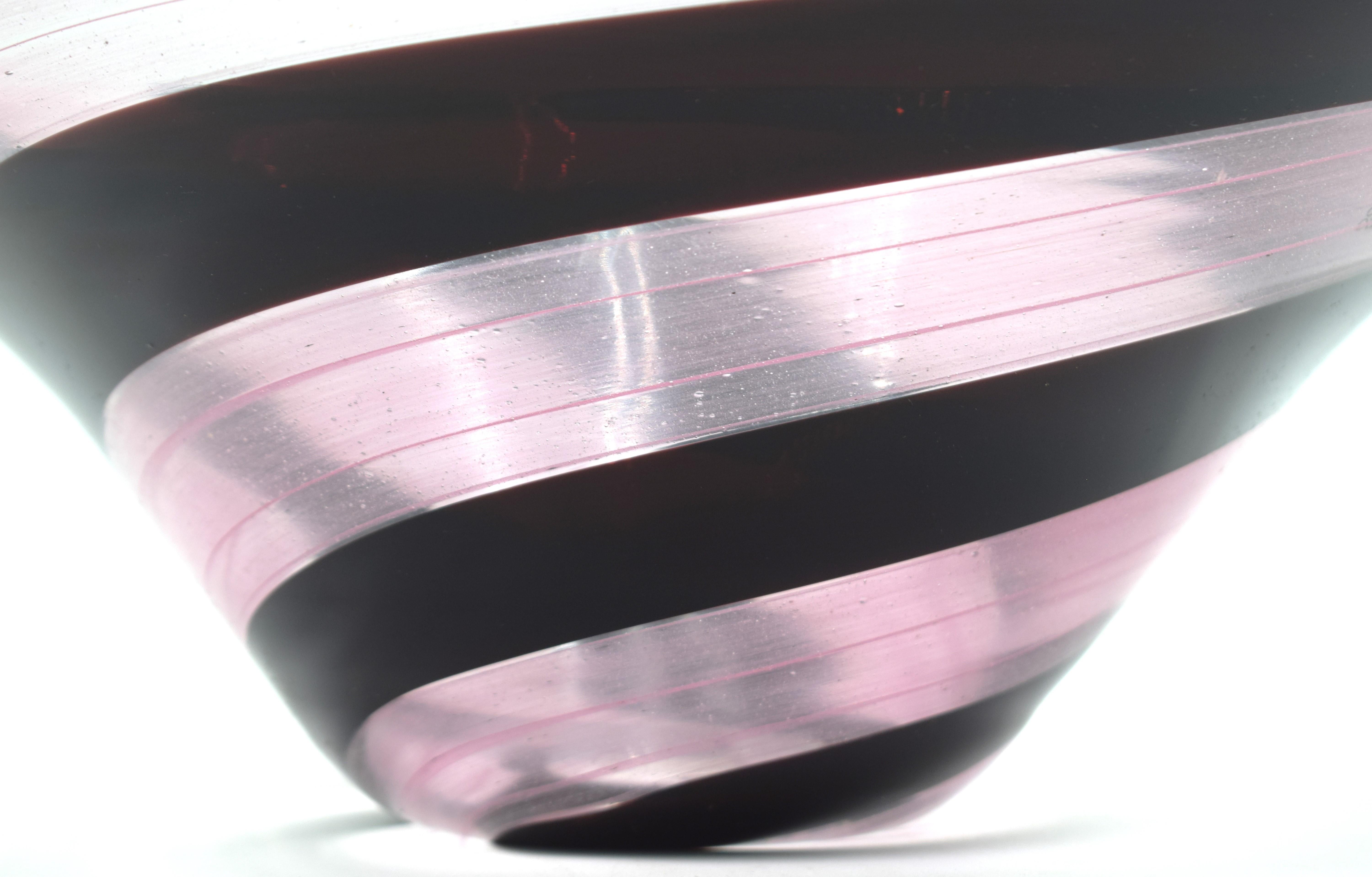 Centro de mesa Zanetti, cristal de Murano, años 70. Cristal de Murano en venta