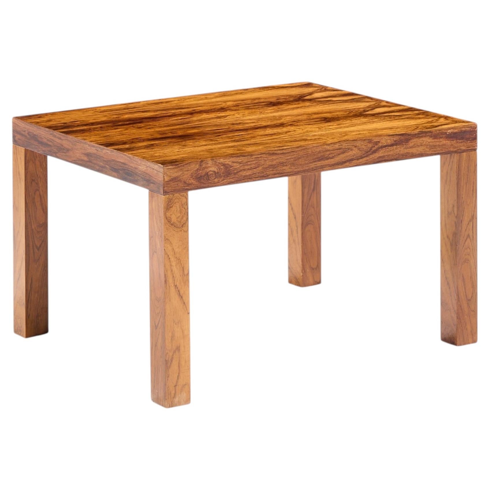 Centrum Møbler Mid Century Danish Rosewood Side End Table For Sale