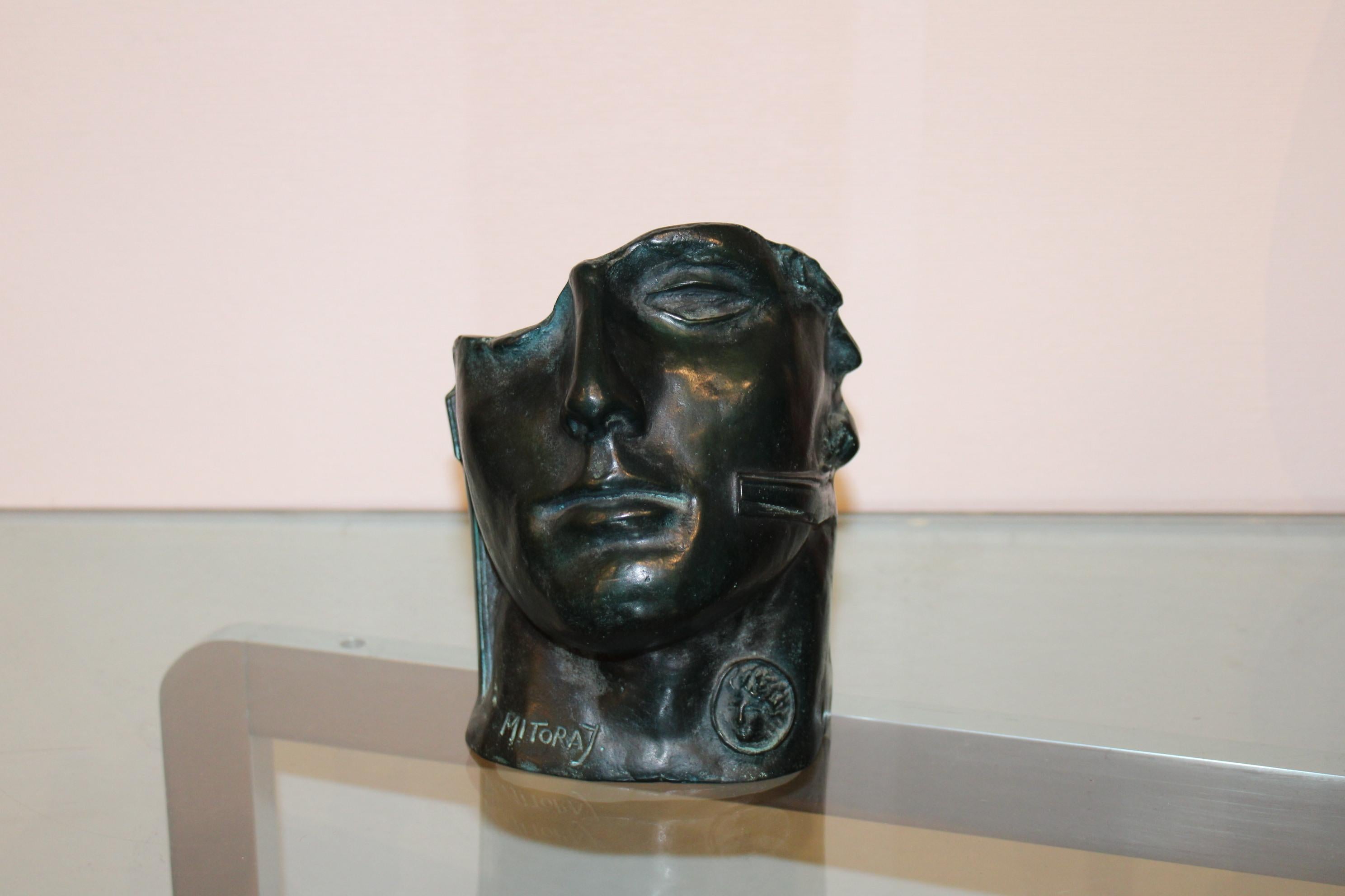 Bronze head, 