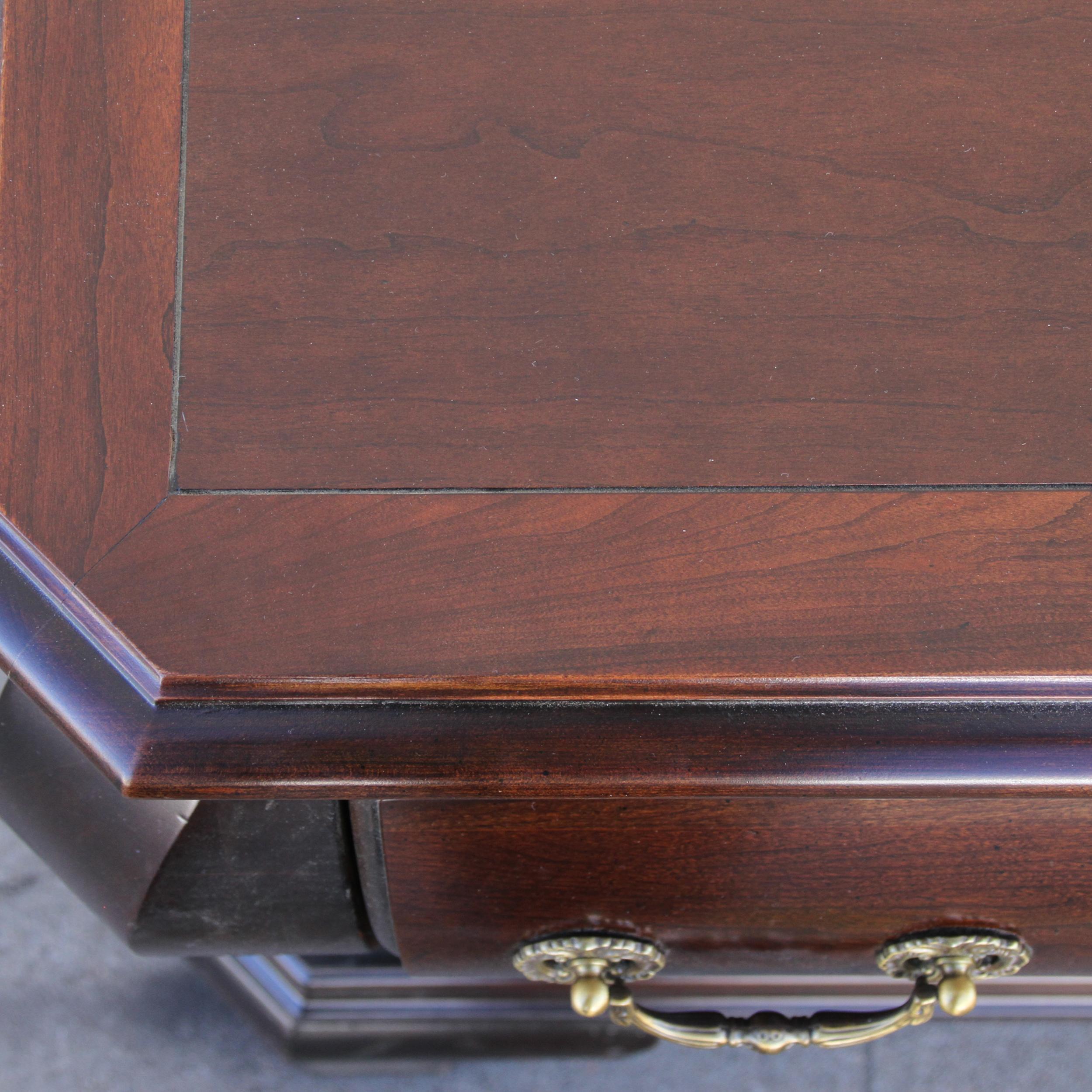 Brass Century Bombay Style Night Stands For Sale